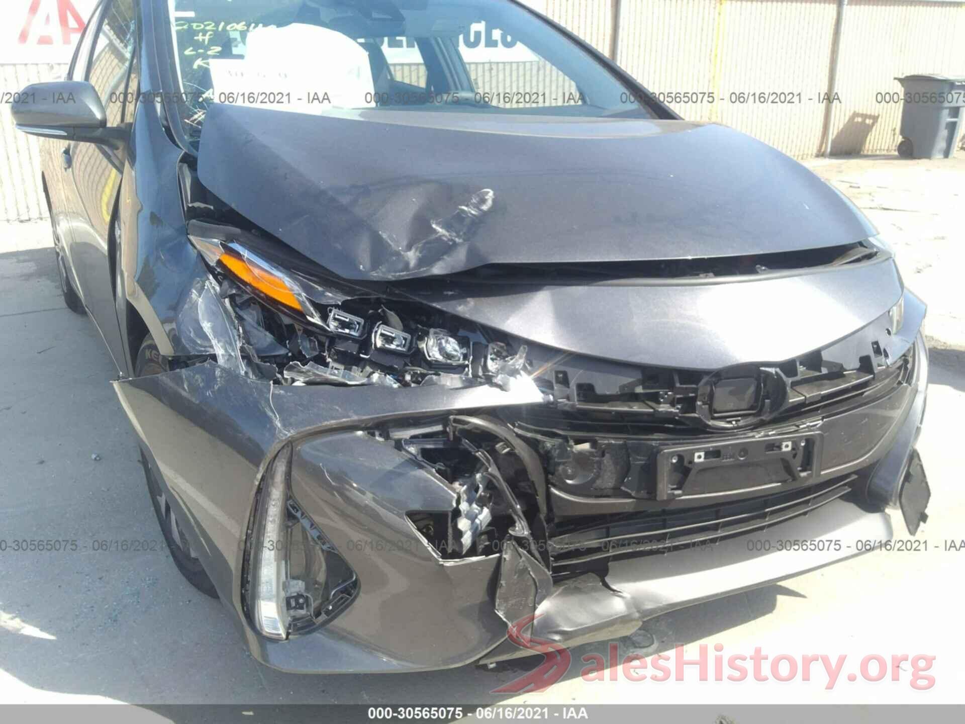 JTDKAMFP0M3185849 2021 TOYOTA PRIUS PRIME