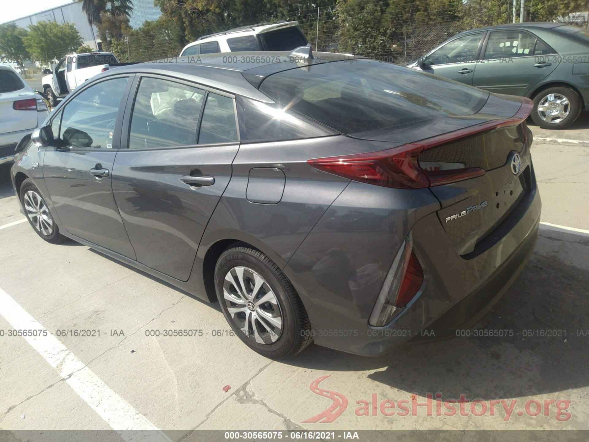 JTDKAMFP0M3185849 2021 TOYOTA PRIUS PRIME