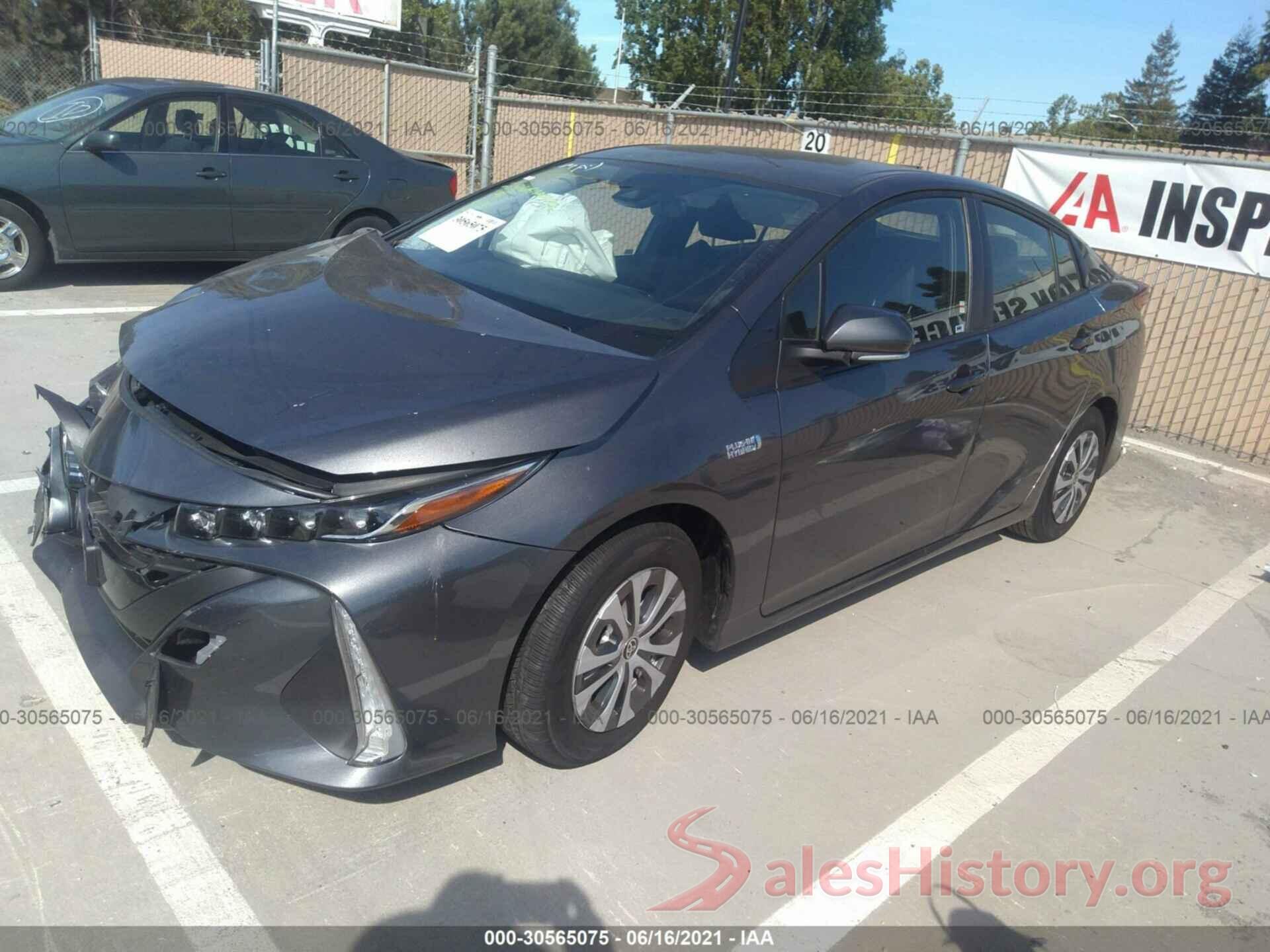 JTDKAMFP0M3185849 2021 TOYOTA PRIUS PRIME