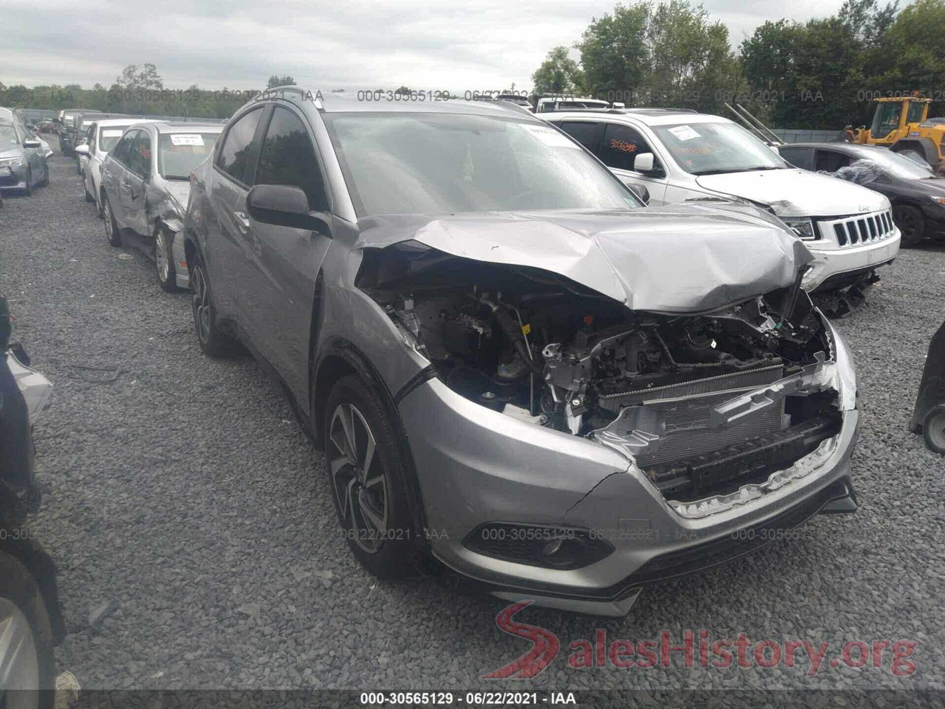 3CZRU6H19LG701447 2020 HONDA HR-V