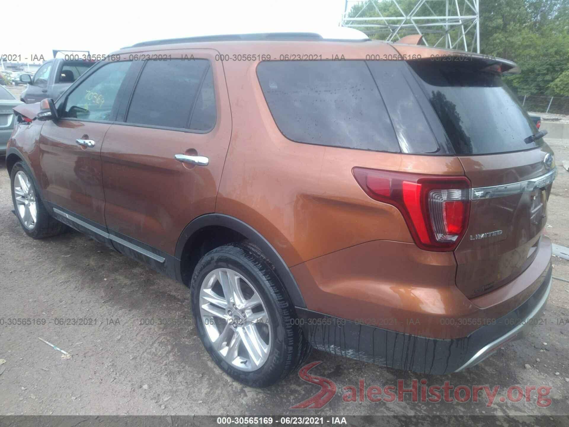 1FM5K8F81HGA57253 2017 FORD EXPLORER