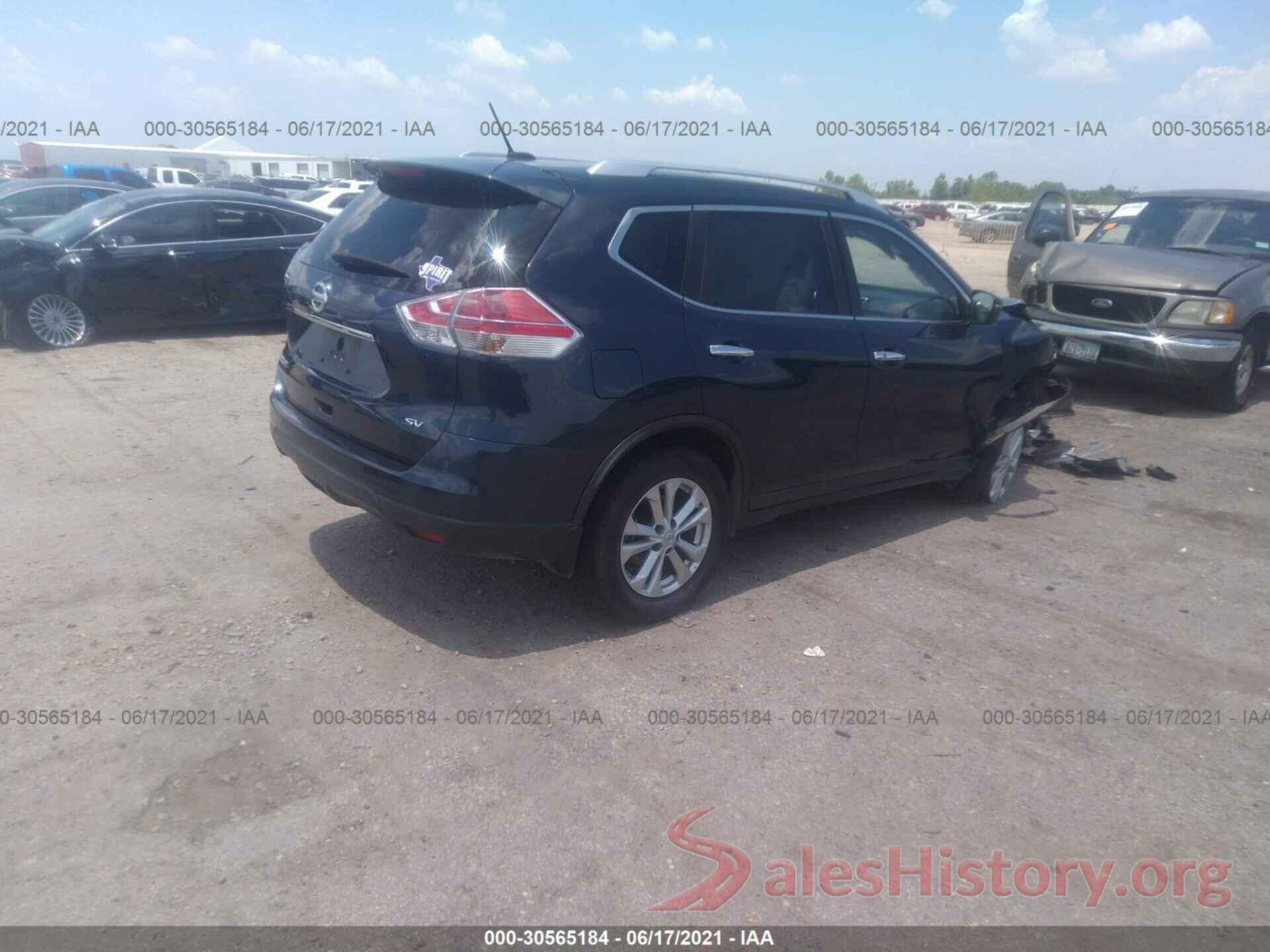 KNMAT2MT7GP696031 2016 NISSAN ROGUE