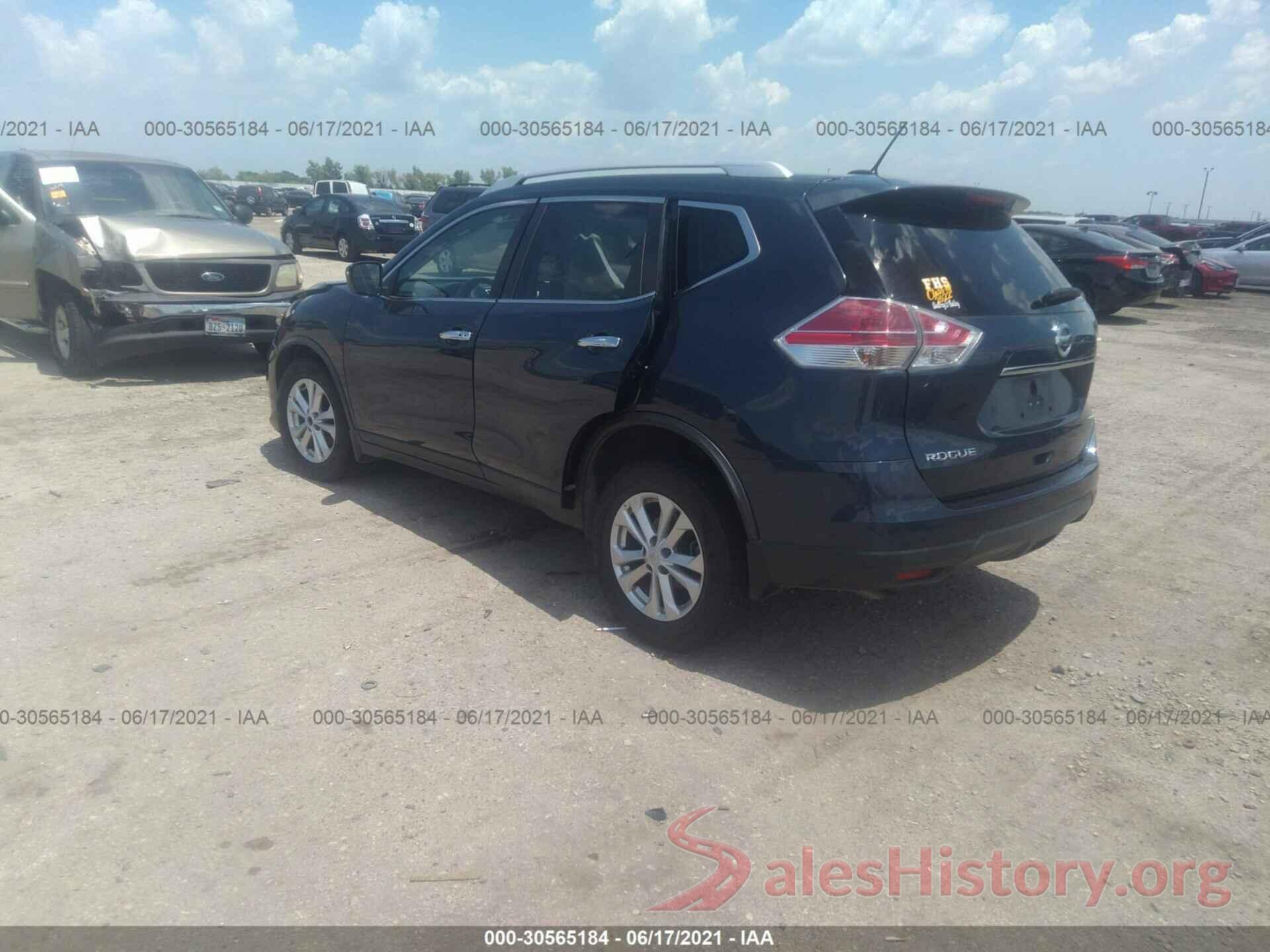 KNMAT2MT7GP696031 2016 NISSAN ROGUE