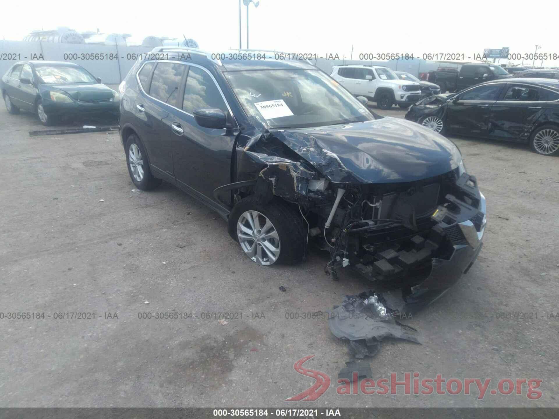 KNMAT2MT7GP696031 2016 NISSAN ROGUE