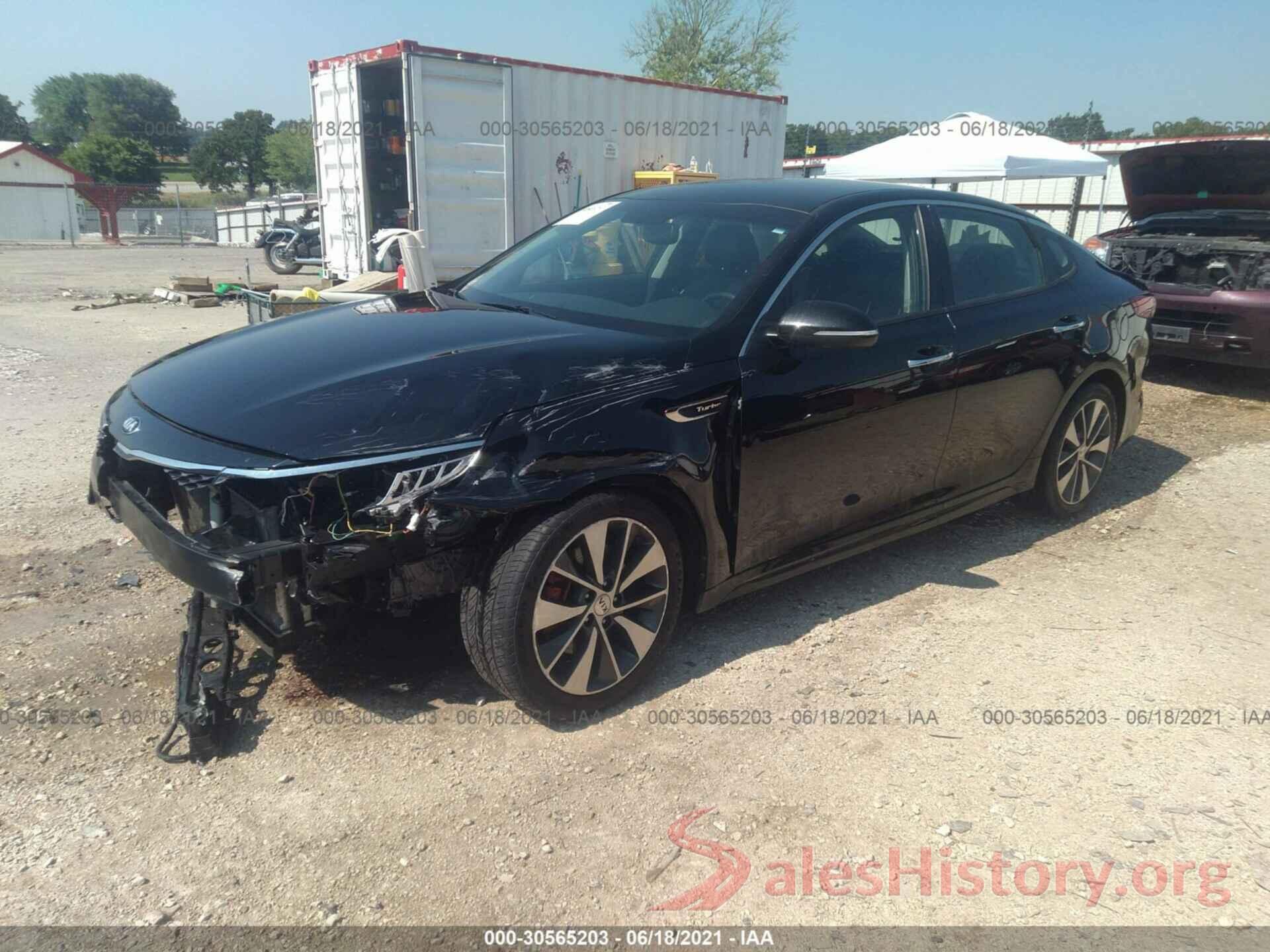 5XXGW4L23GG077620 2016 KIA OPTIMA