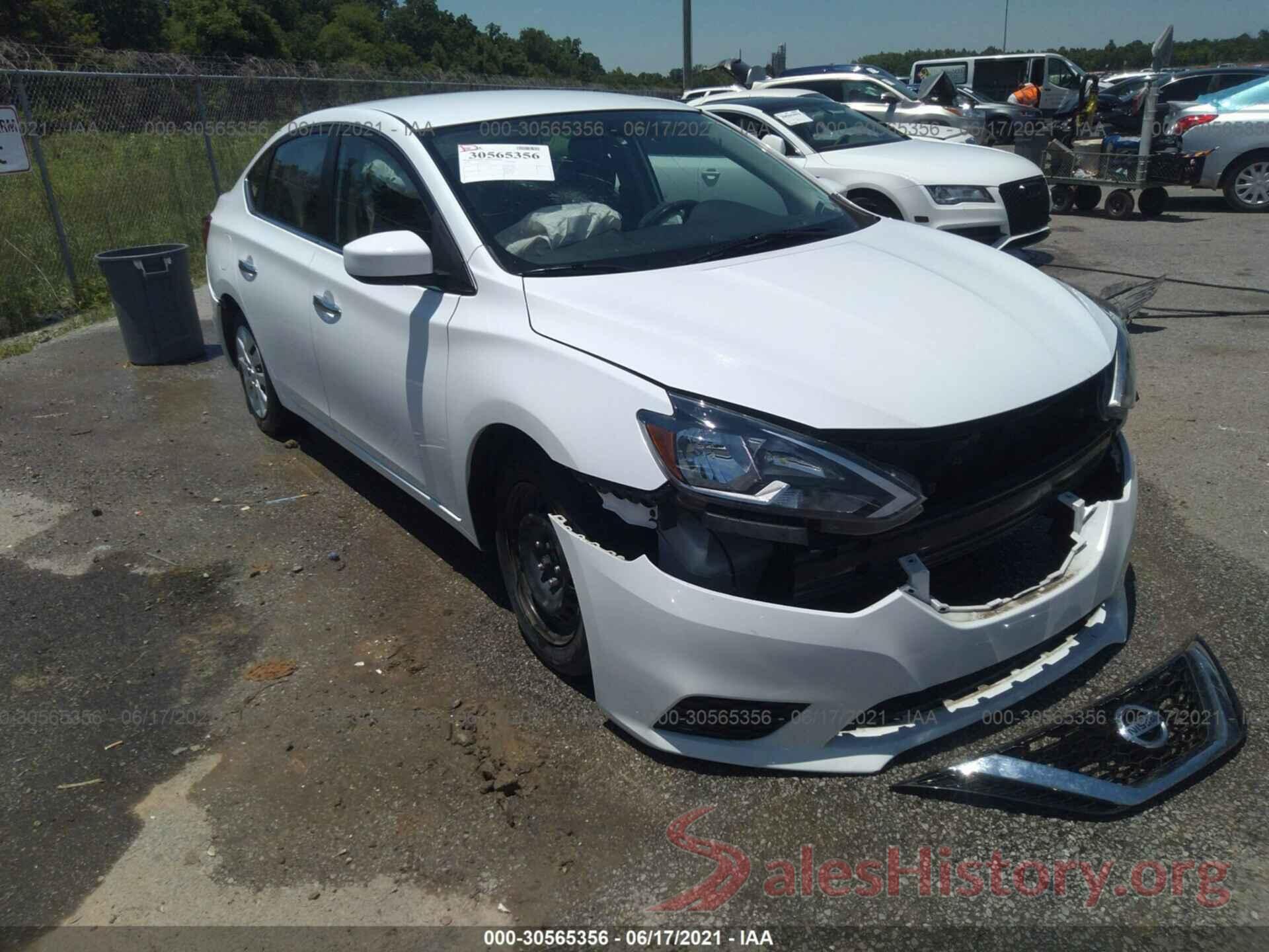 3N1AB7AP0JY257138 2018 NISSAN SENTRA