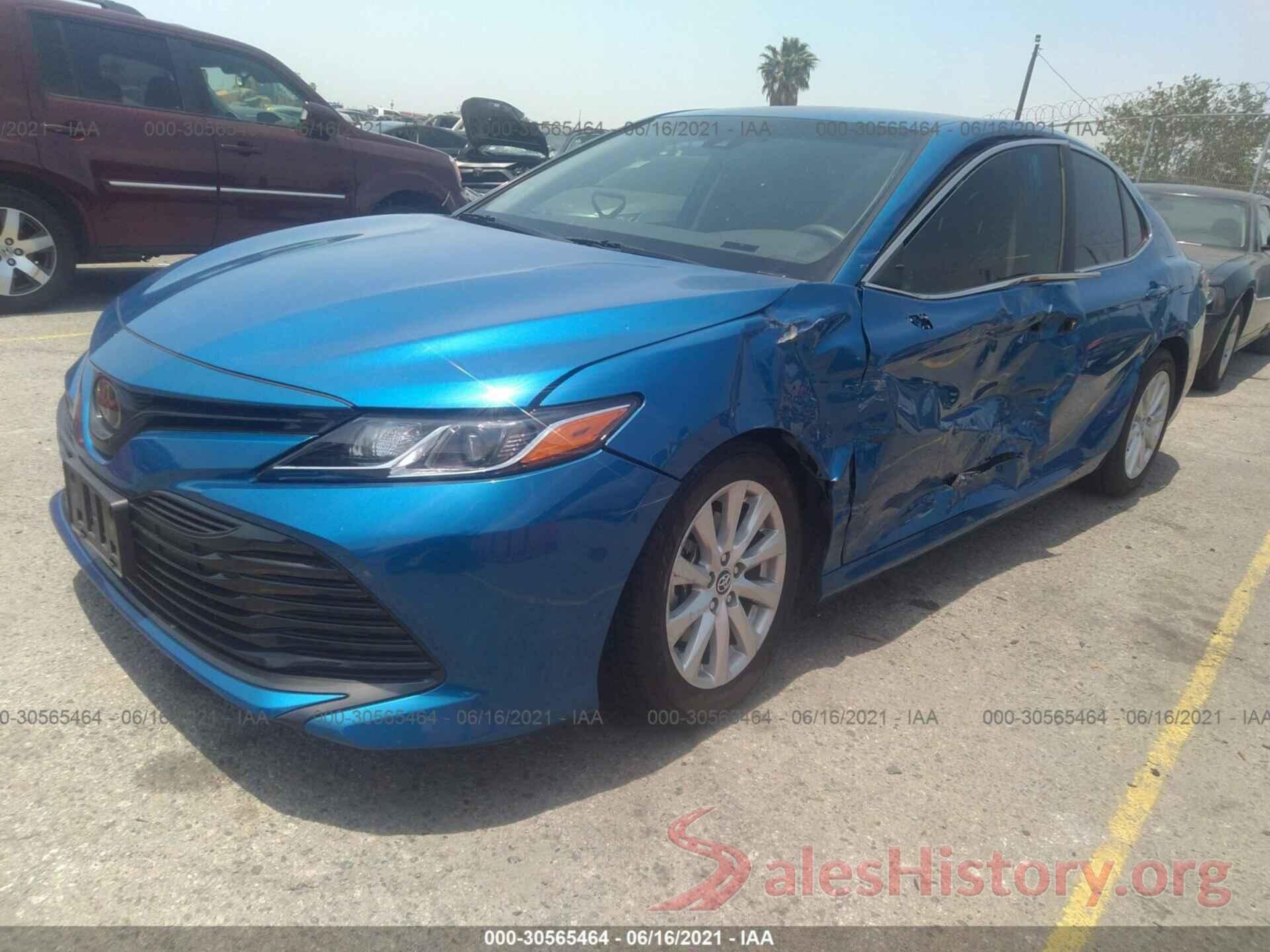 4T1B11HK8KU237019 2019 TOYOTA CAMRY