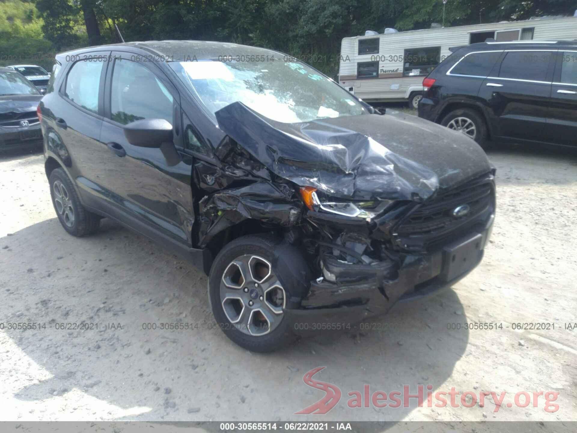 MAJ6P1SLXJC205172 2018 FORD ECOSPORT