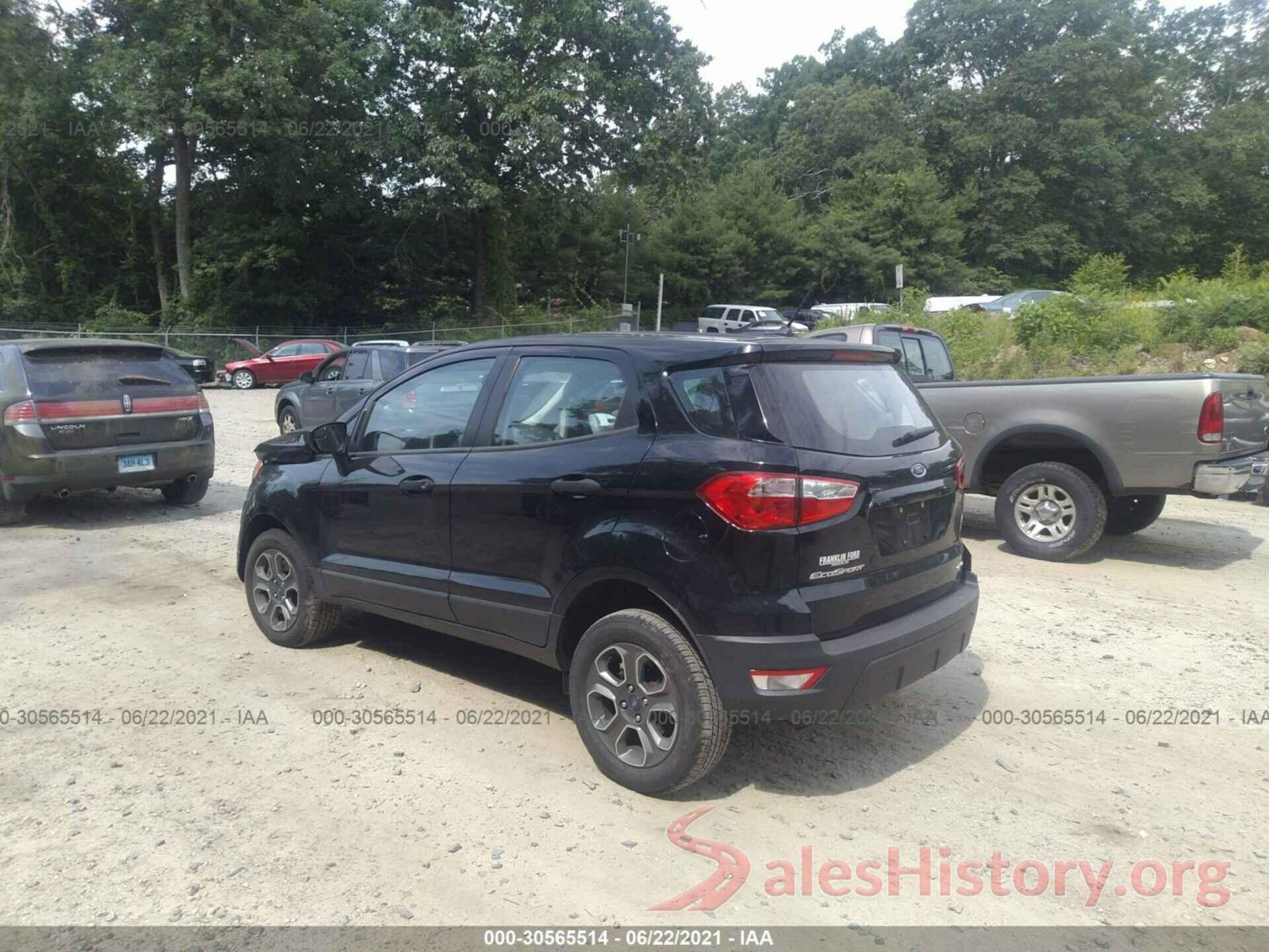 MAJ6P1SLXJC205172 2018 FORD ECOSPORT