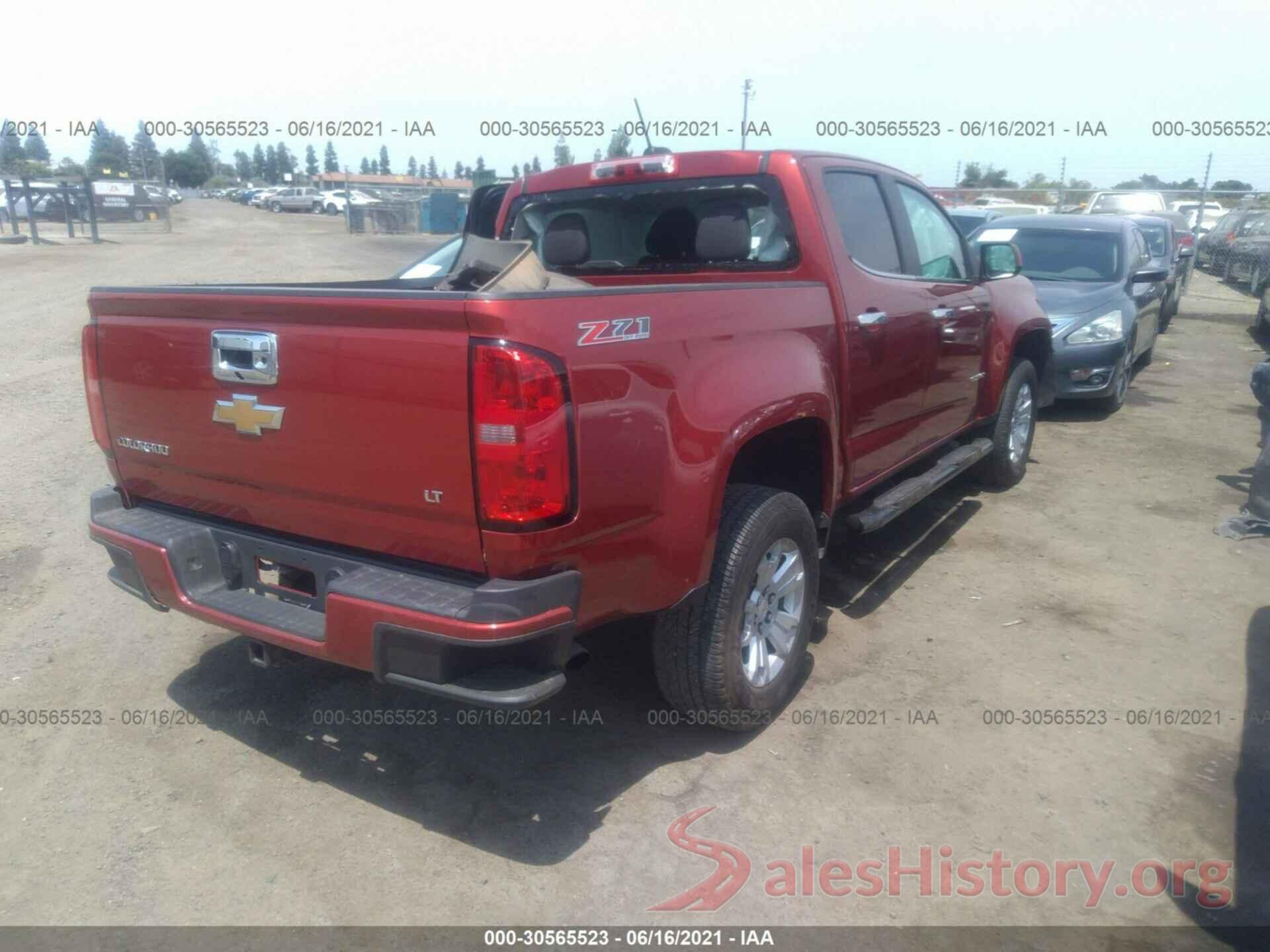 1GCGSCE34G1305521 2016 CHEVROLET COLORADO