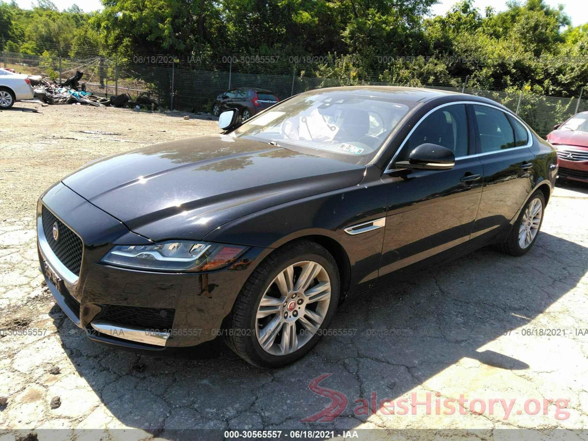 SAJBJ4BVXGCY16536 2016 JAGUAR XF