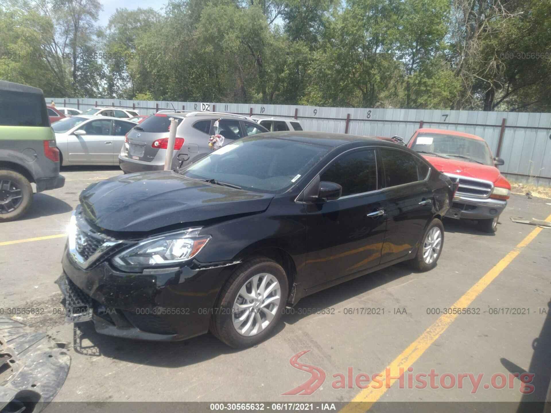 3N1AB7AP1KY296872 2019 NISSAN SENTRA