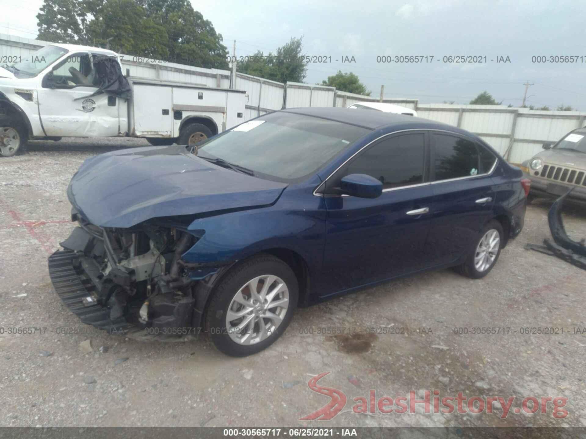 3N1AB7AP9KY284534 2019 NISSAN SENTRA