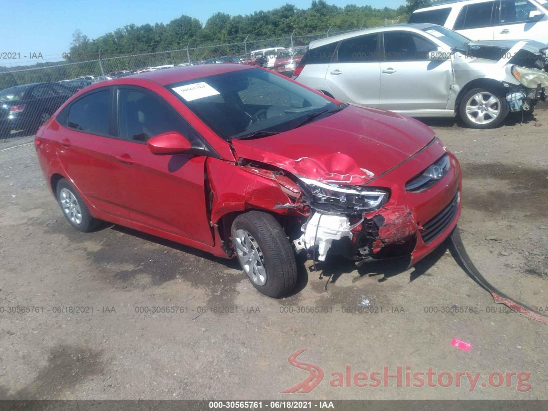 KMHCT4AE5HU251425 2017 HYUNDAI ACCENT