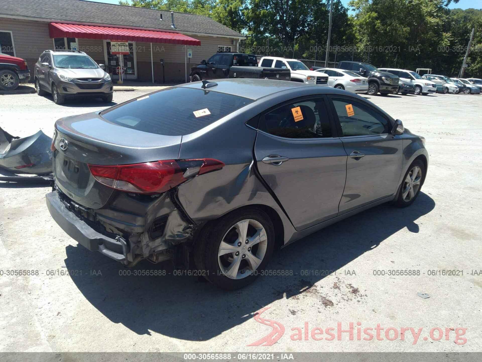 KMHDH4AEXGU574566 2016 HYUNDAI ELANTRA