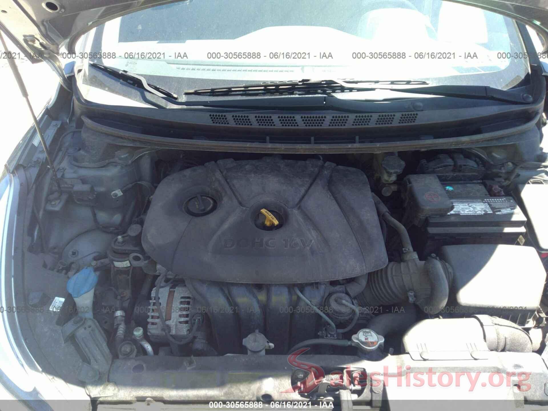 KMHDH4AEXGU574566 2016 HYUNDAI ELANTRA