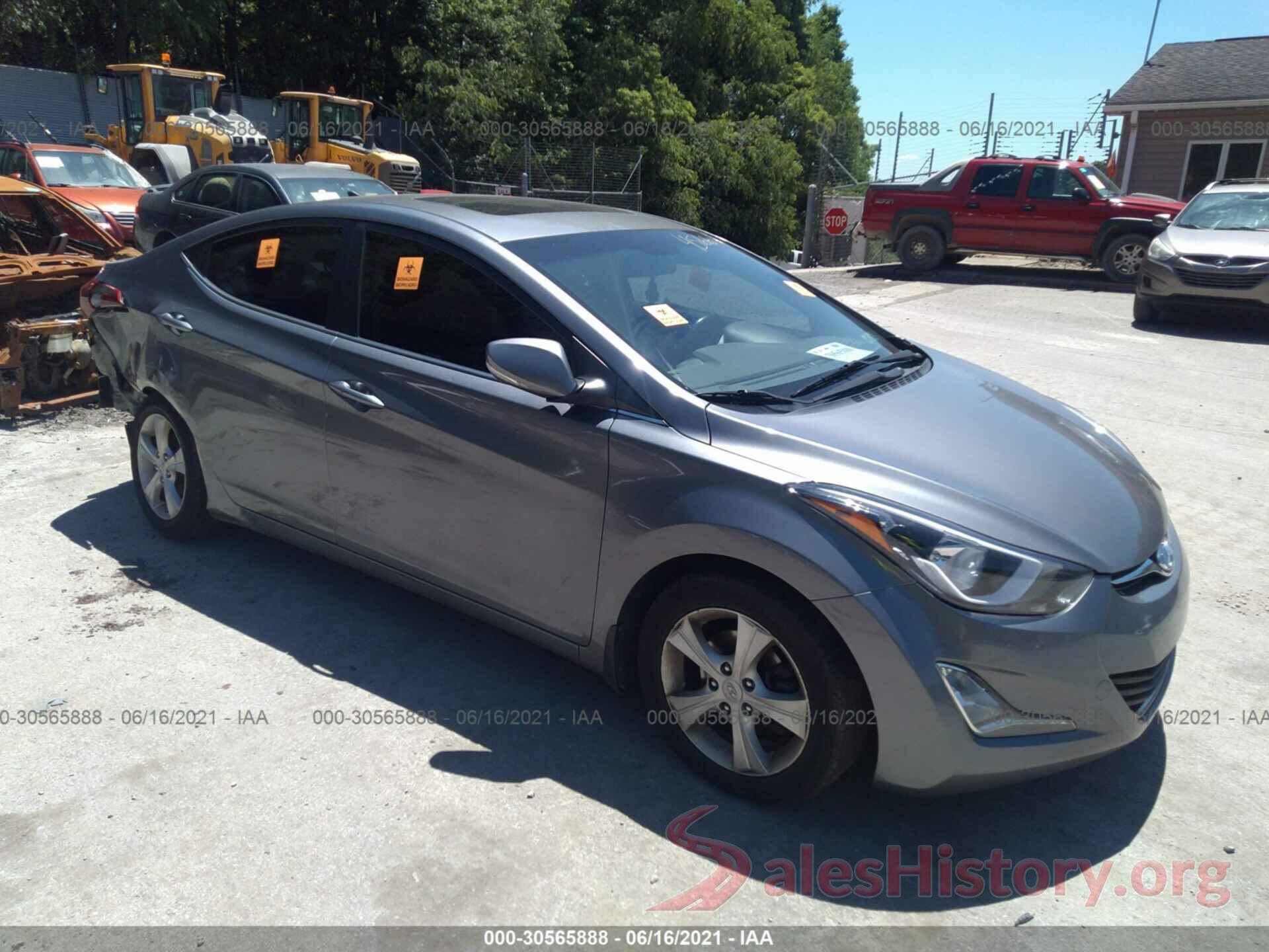 KMHDH4AEXGU574566 2016 HYUNDAI ELANTRA