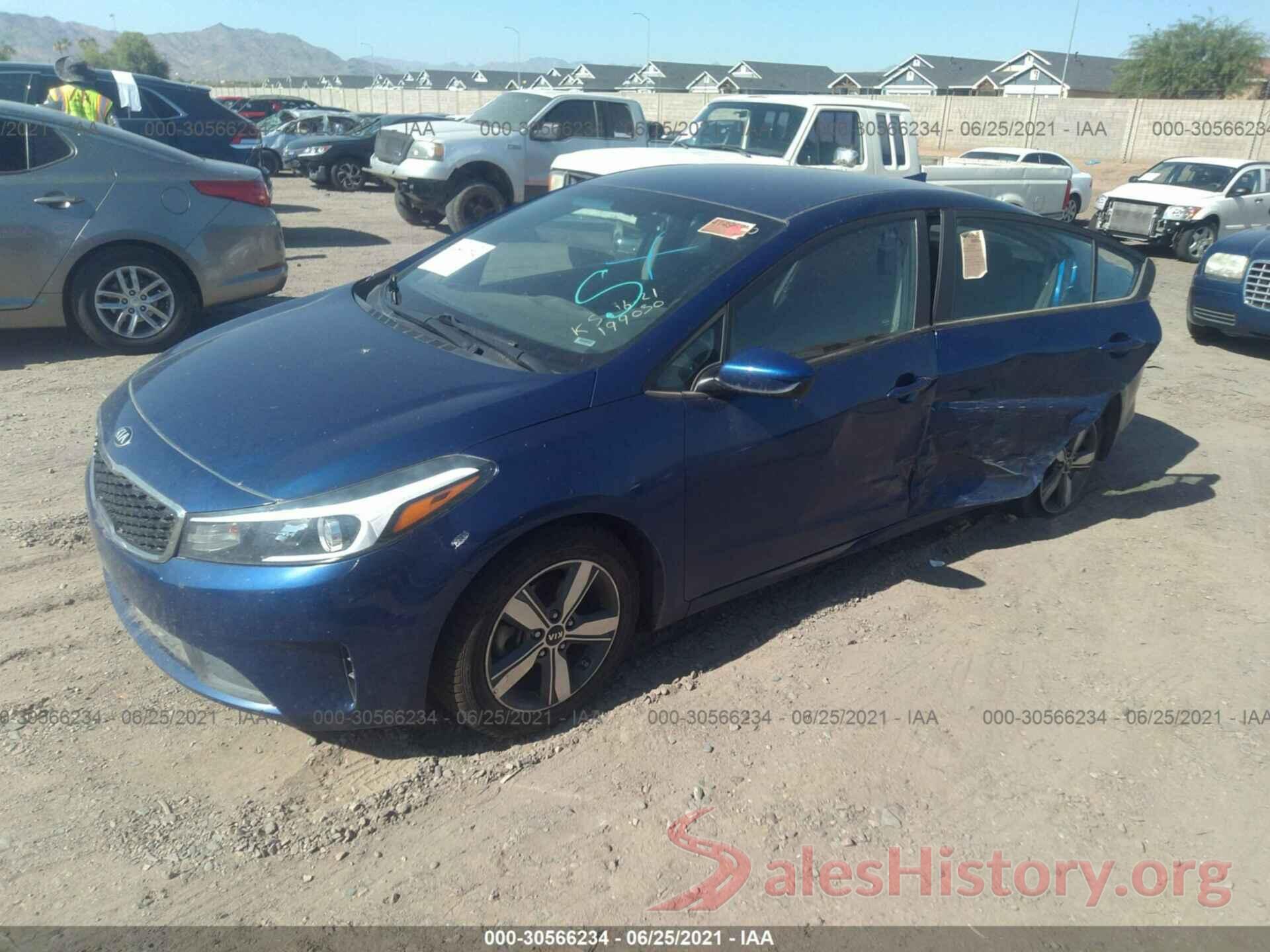 3KPFL4A77JE199030 2018 KIA FORTE