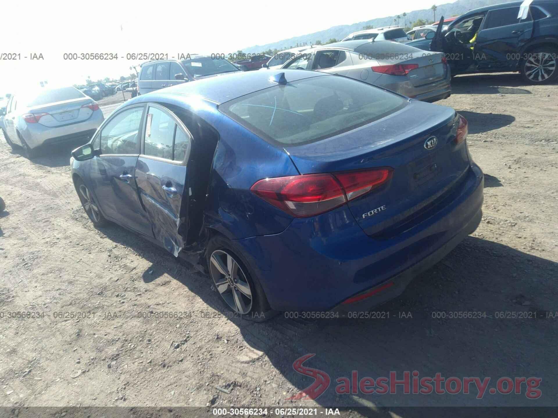 3KPFL4A77JE199030 2018 KIA FORTE