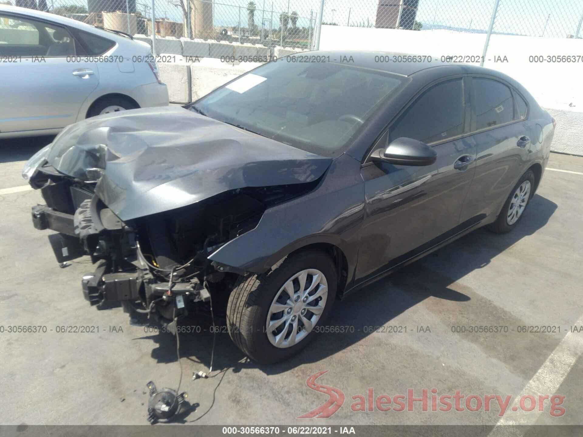 3KPF24AD0LE143491 2020 KIA FORTE