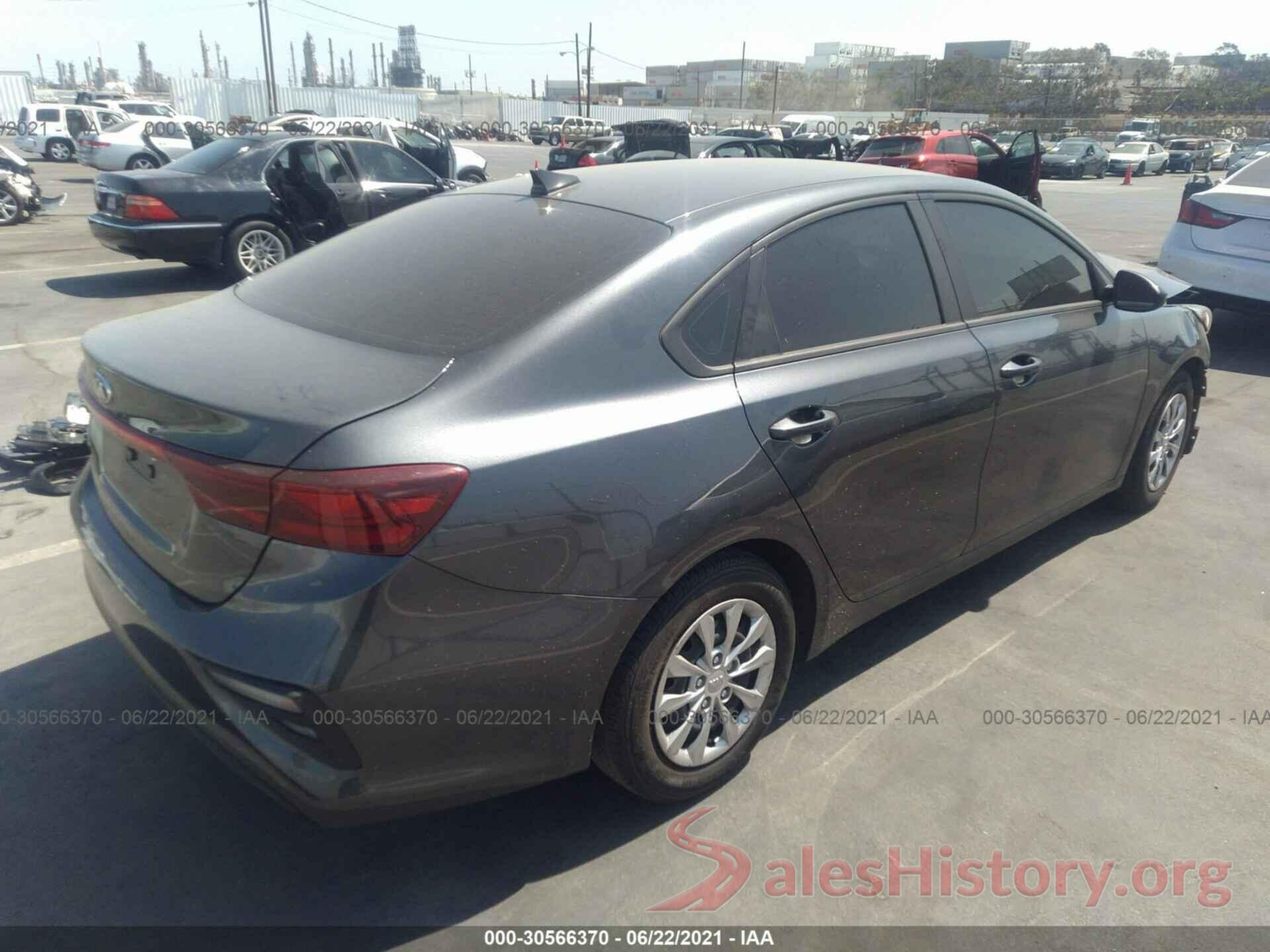 3KPF24AD0LE143491 2020 KIA FORTE