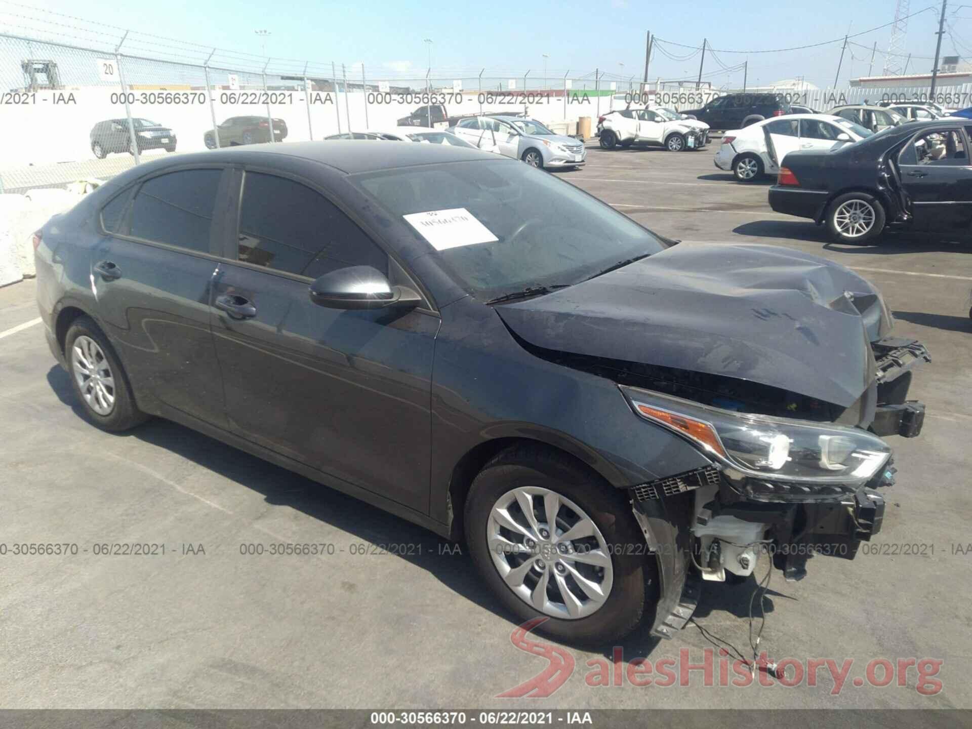 3KPF24AD0LE143491 2020 KIA FORTE