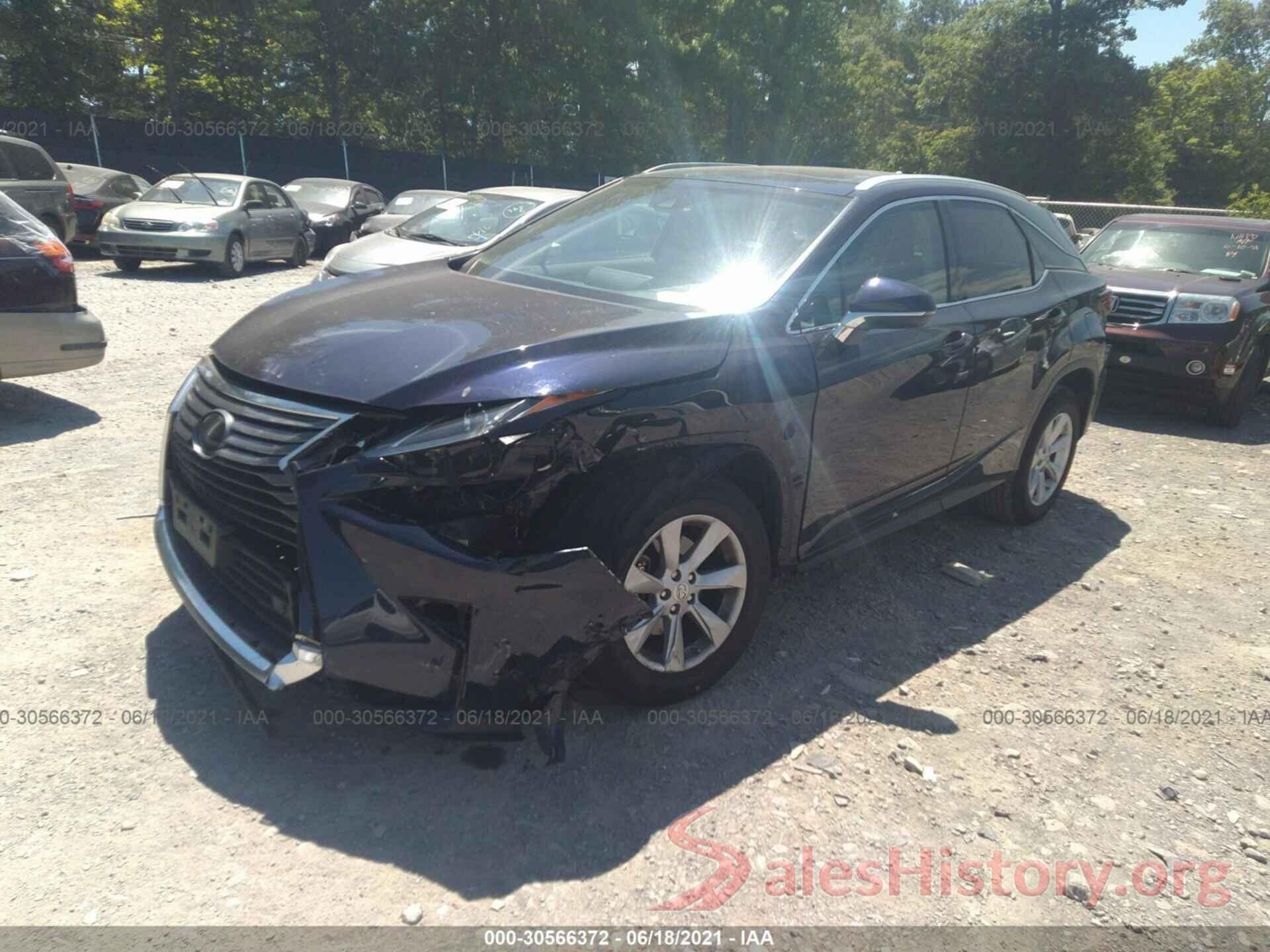 2T2BZMCA8HC068666 2017 LEXUS RX