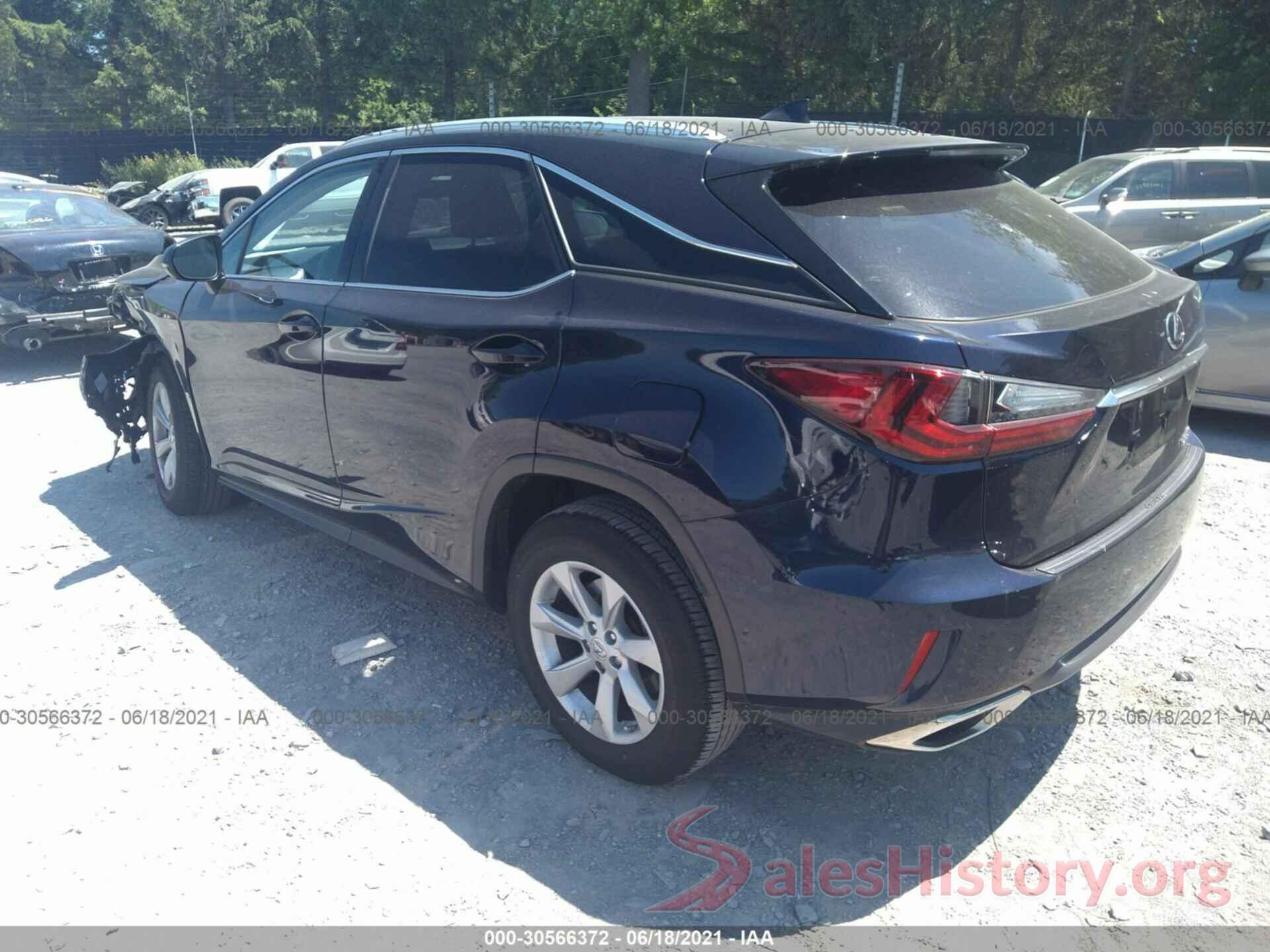 2T2BZMCA8HC068666 2017 LEXUS RX