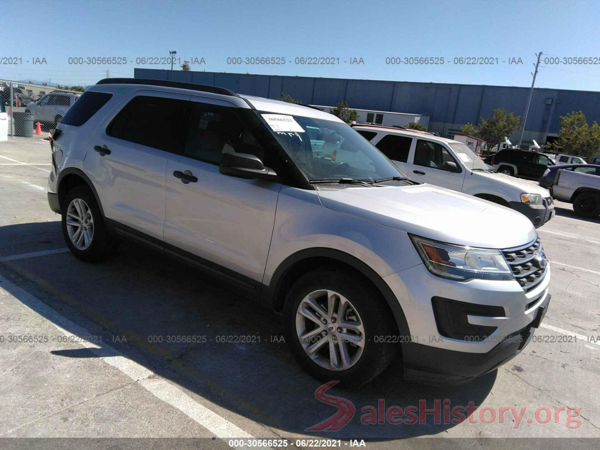 1FM5K7B84HGD56316 2017 FORD EXPLORER