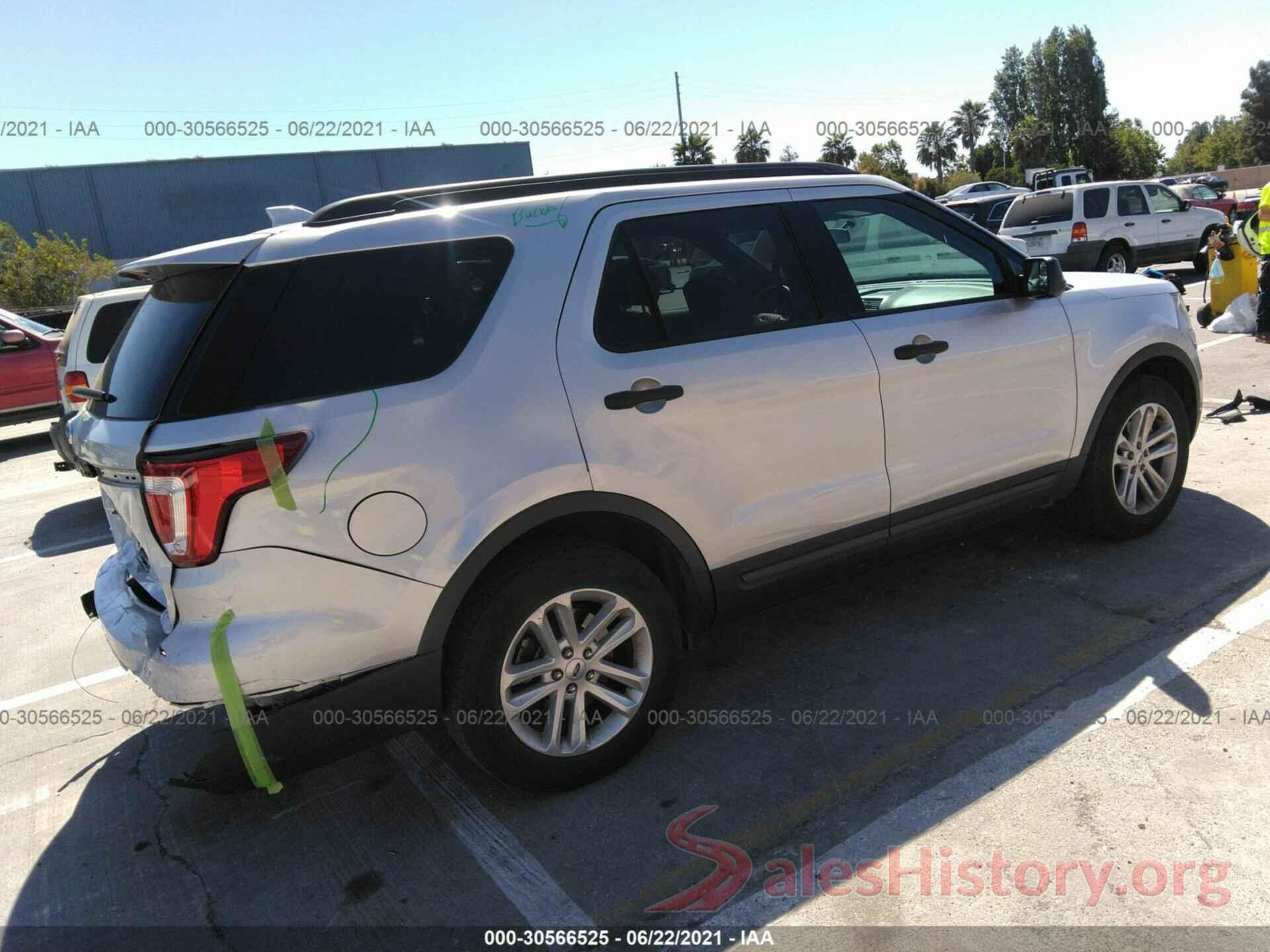 1FM5K7B84HGD56316 2017 FORD EXPLORER