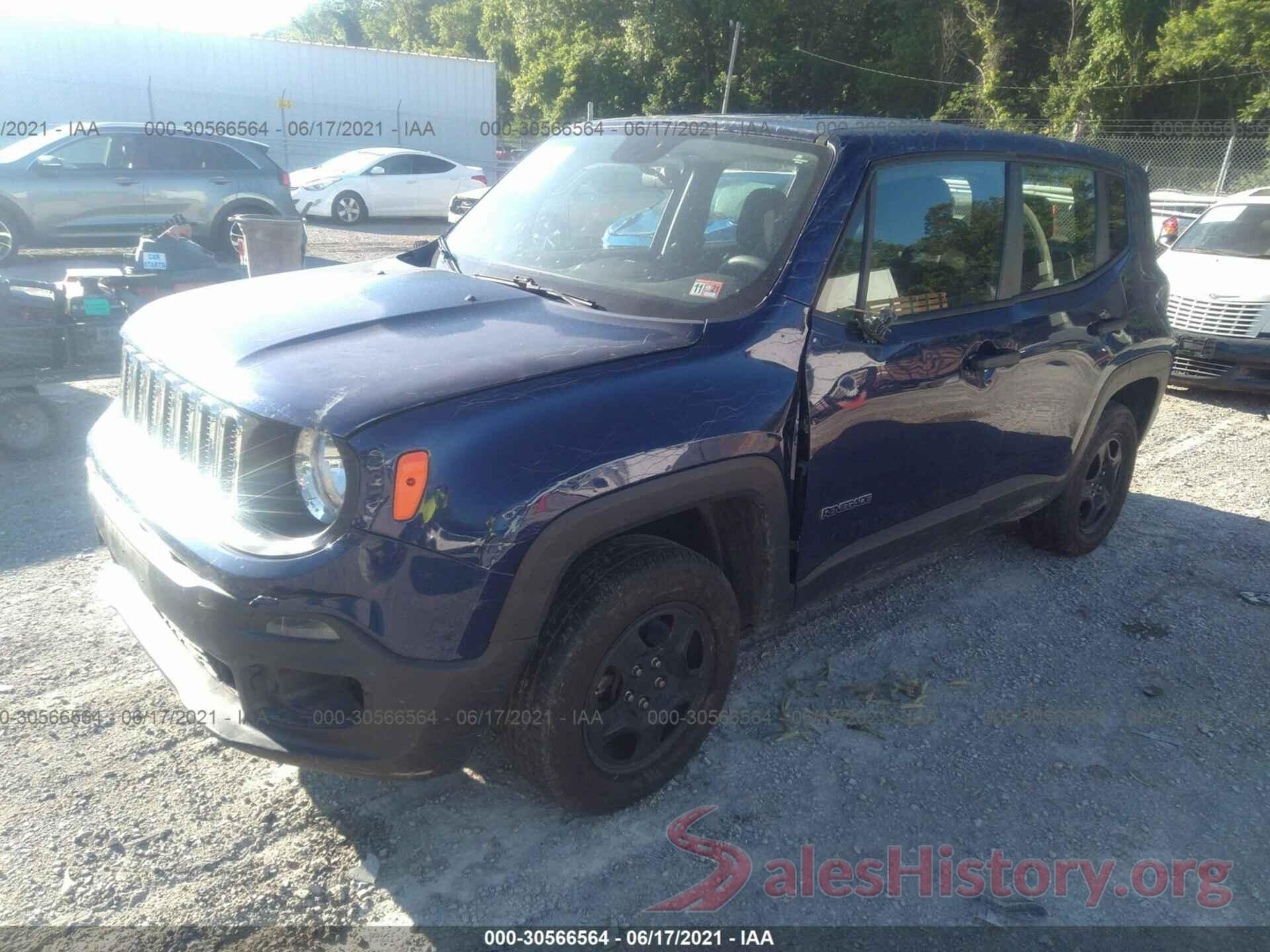 ZACCJBABXJPJ48025 2018 JEEP RENEGADE