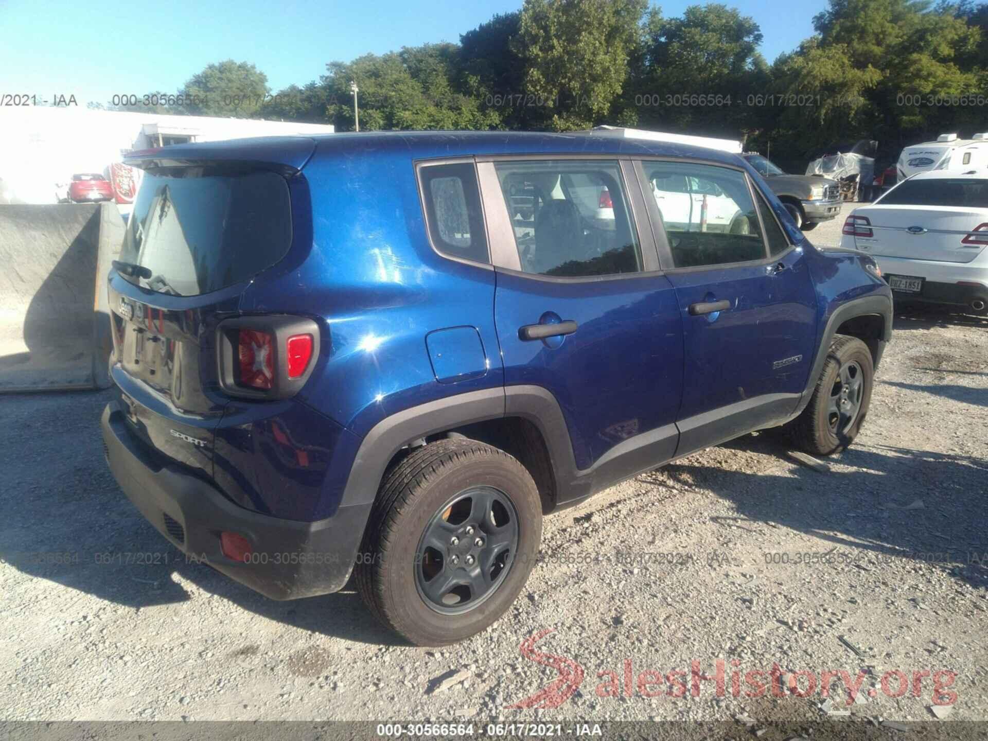 ZACCJBABXJPJ48025 2018 JEEP RENEGADE