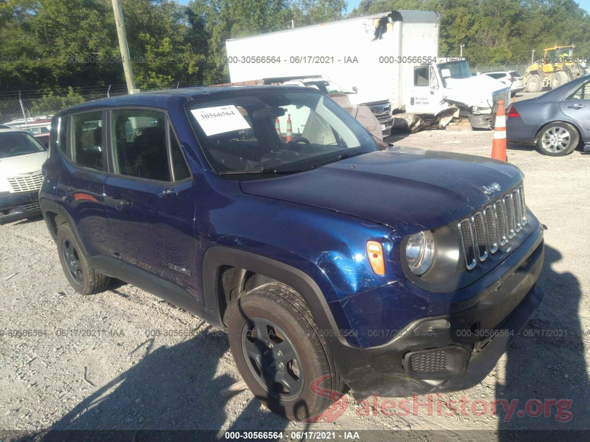 ZACCJBABXJPJ48025 2018 JEEP RENEGADE