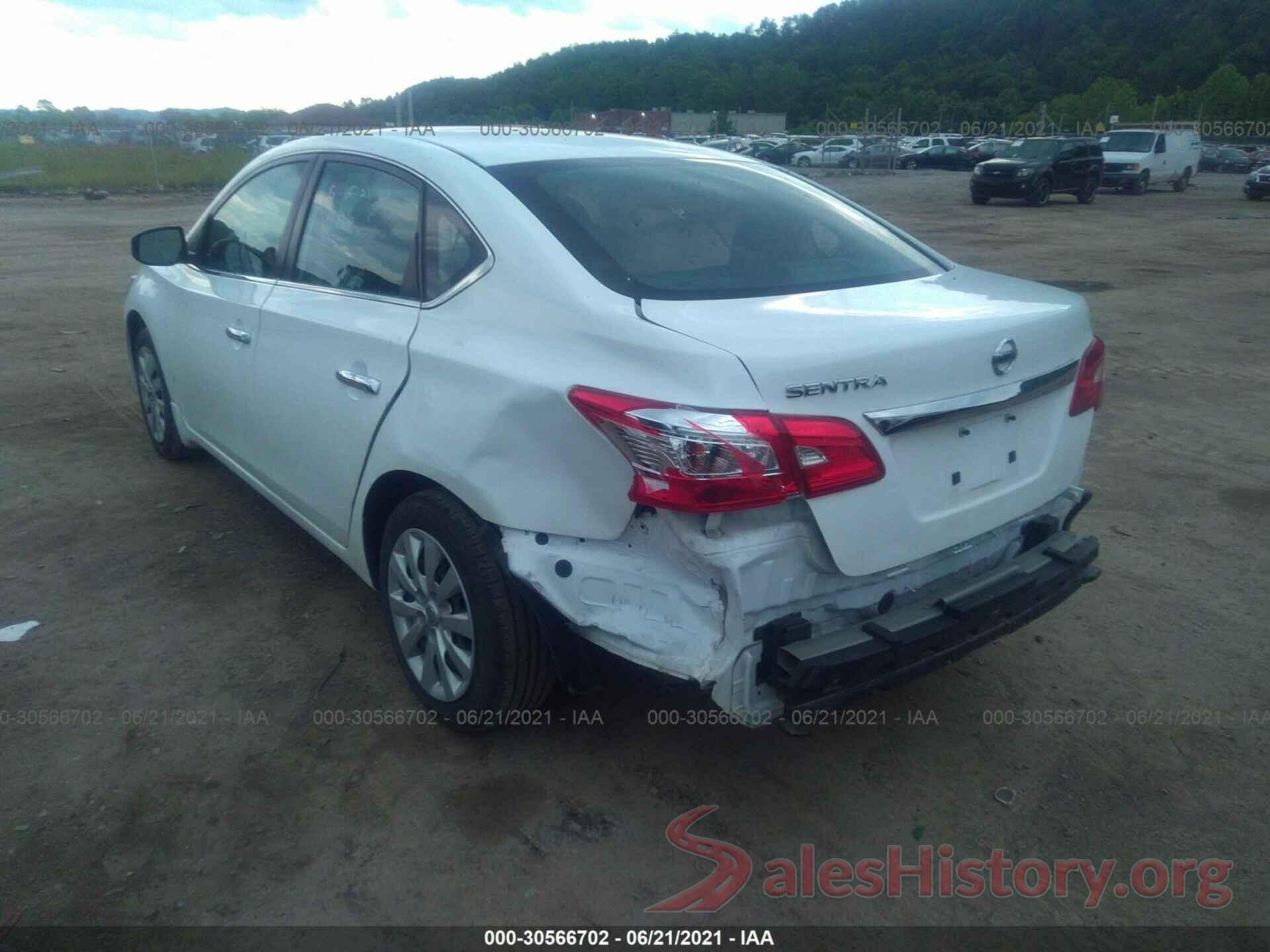 3N1AB7AP6HY373342 2017 NISSAN SENTRA