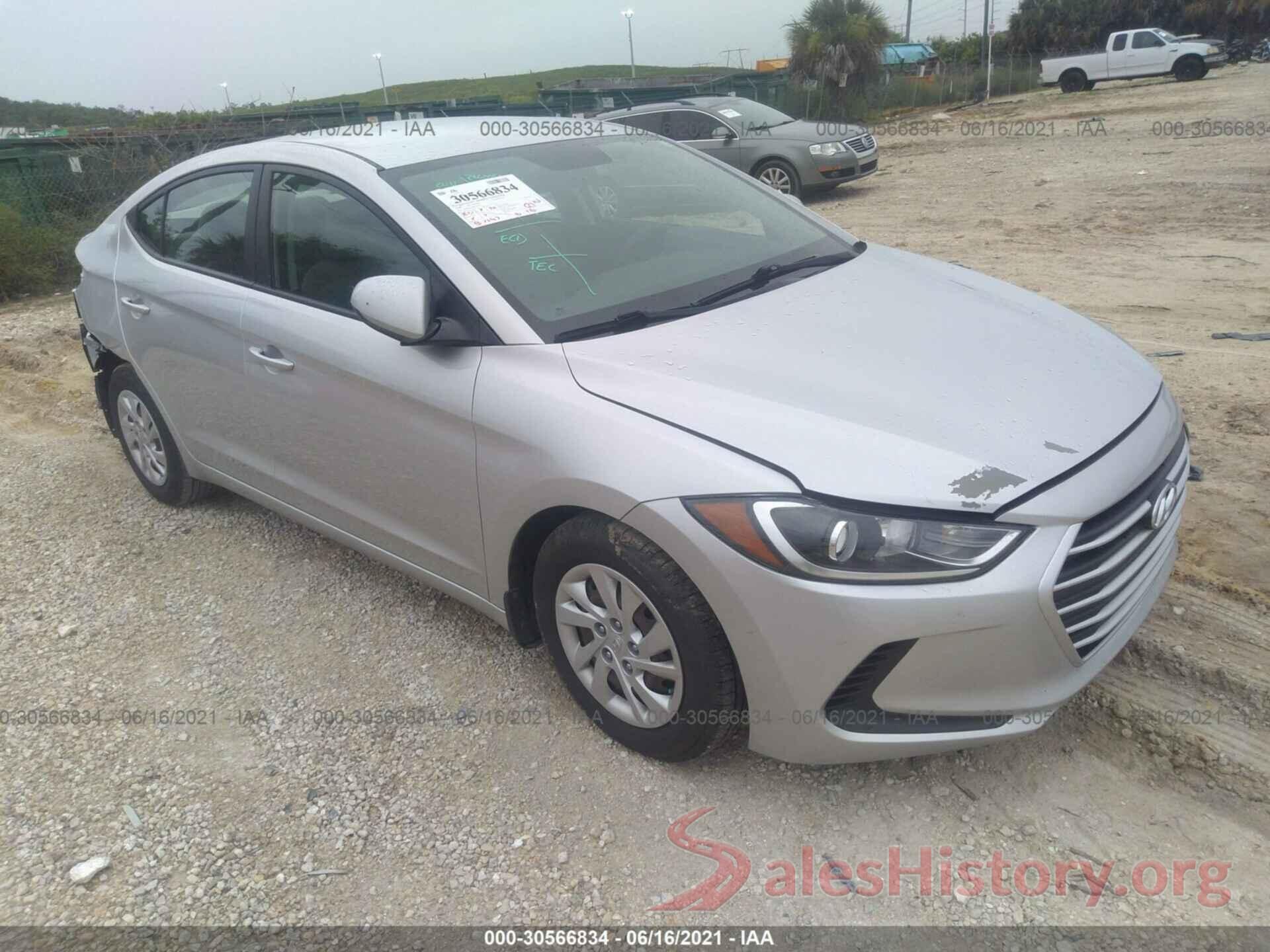 5NPD74LF6JH226746 2018 HYUNDAI ELANTRA