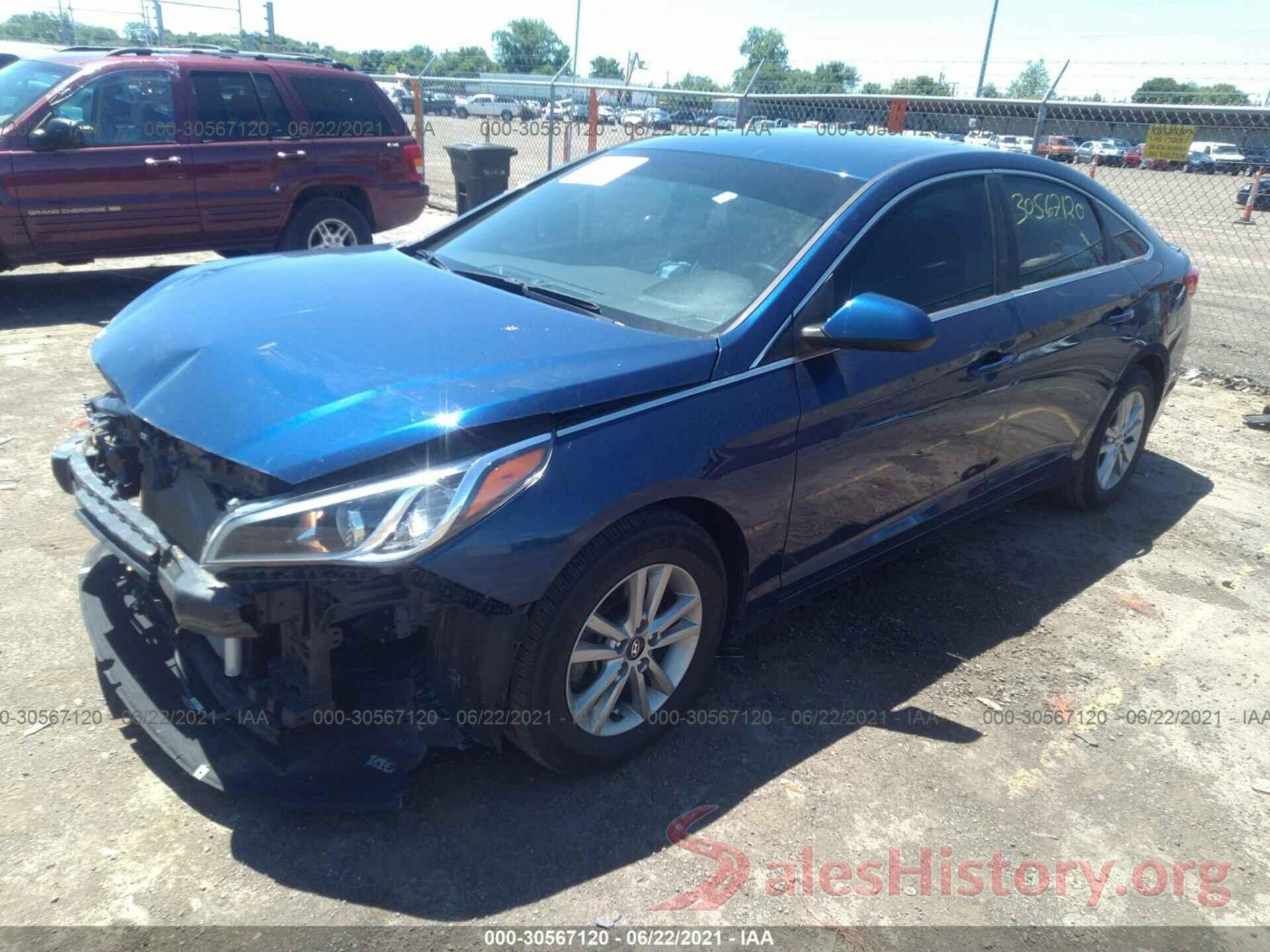 5NPE24AF9HH477390 2017 HYUNDAI SONATA