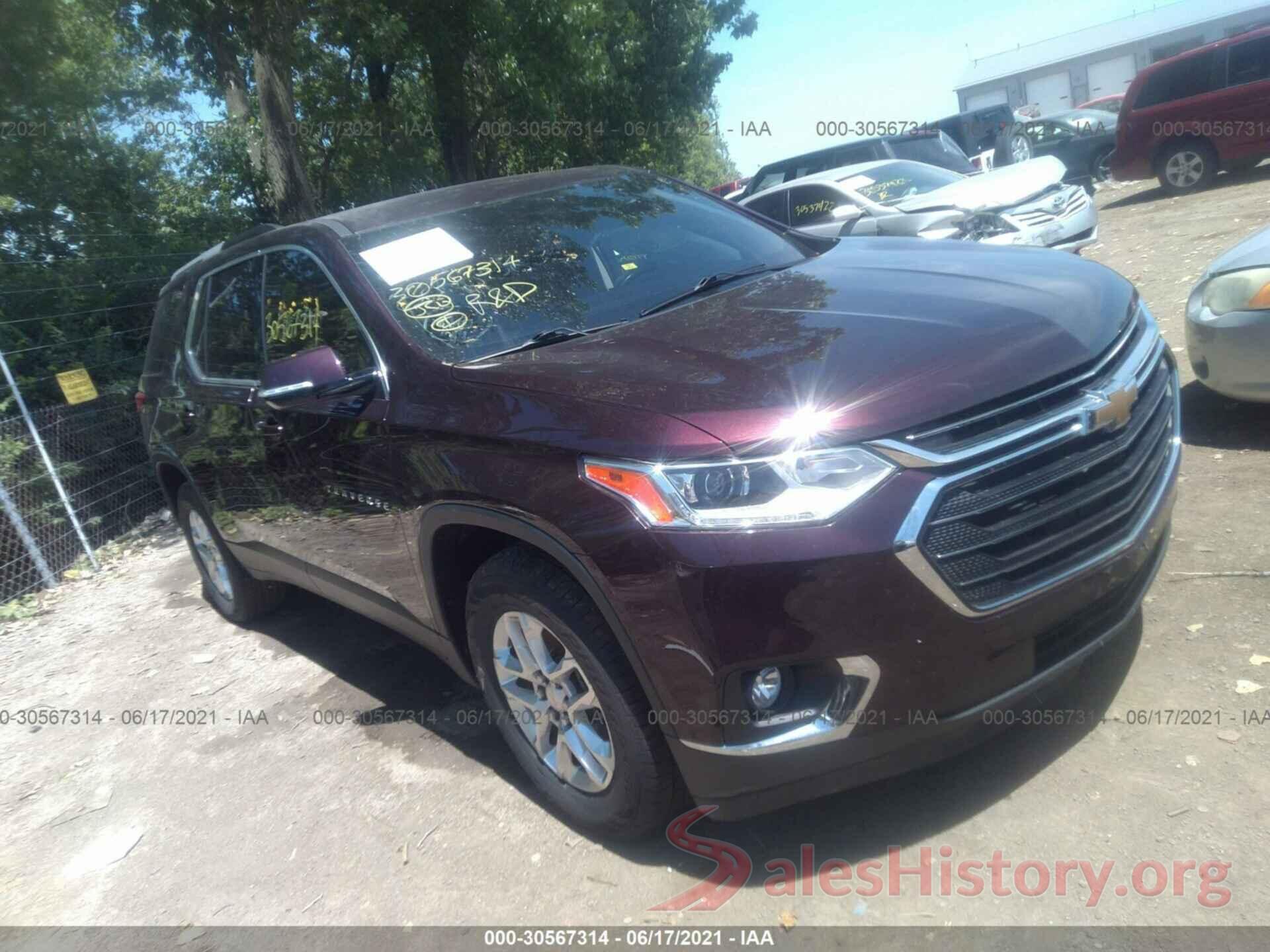 1GNEVGKW1JJ162580 2018 CHEVROLET TRAVERSE