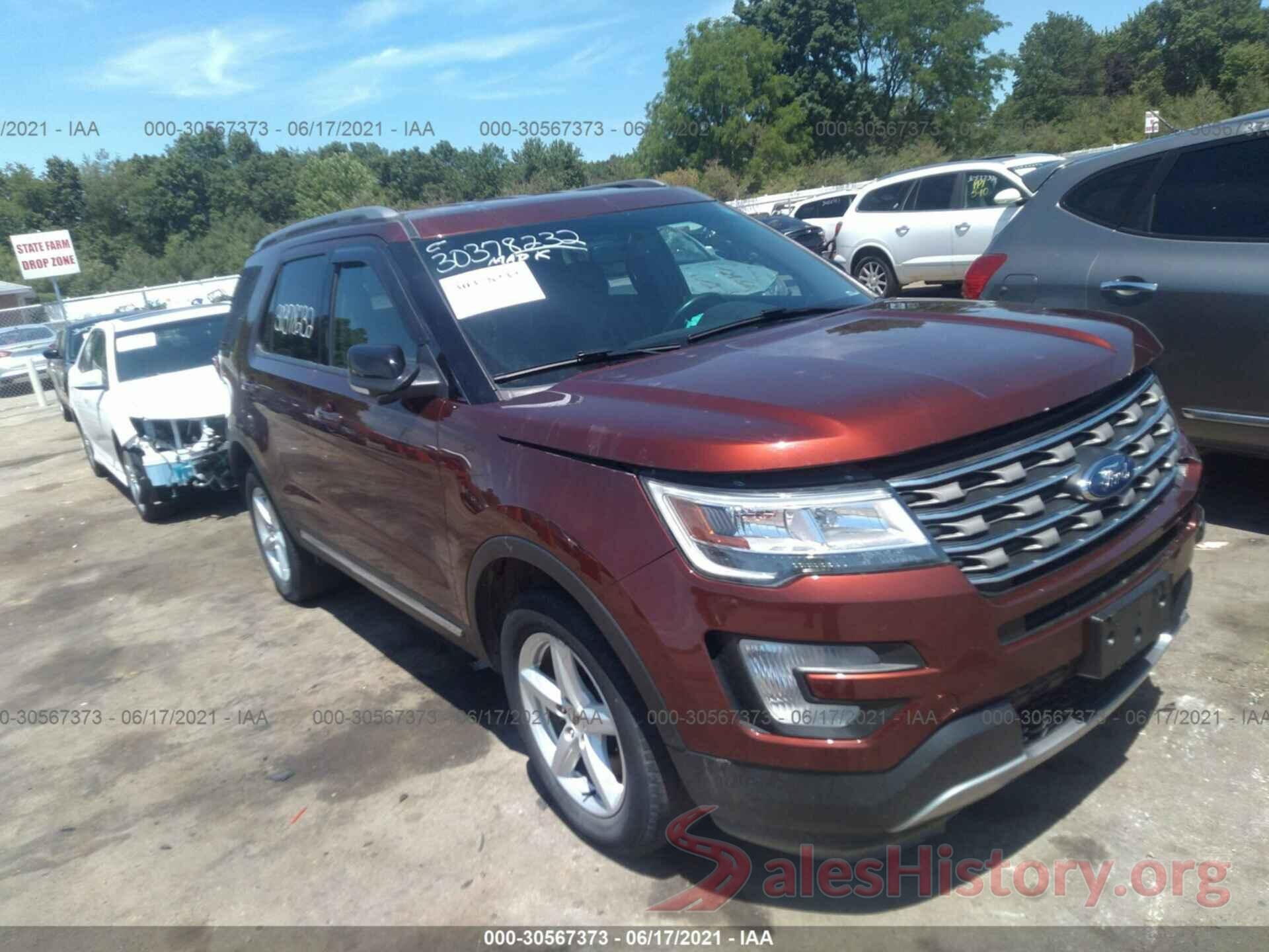 1FM5K8D82GGB93019 2016 FORD EXPLORER