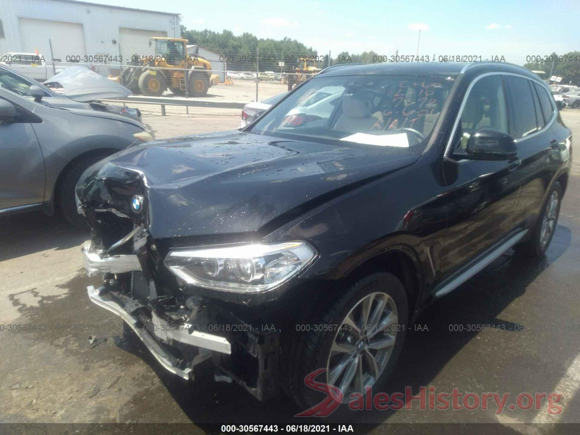 5UXTR7C54KLE97690 2019 BMW X3