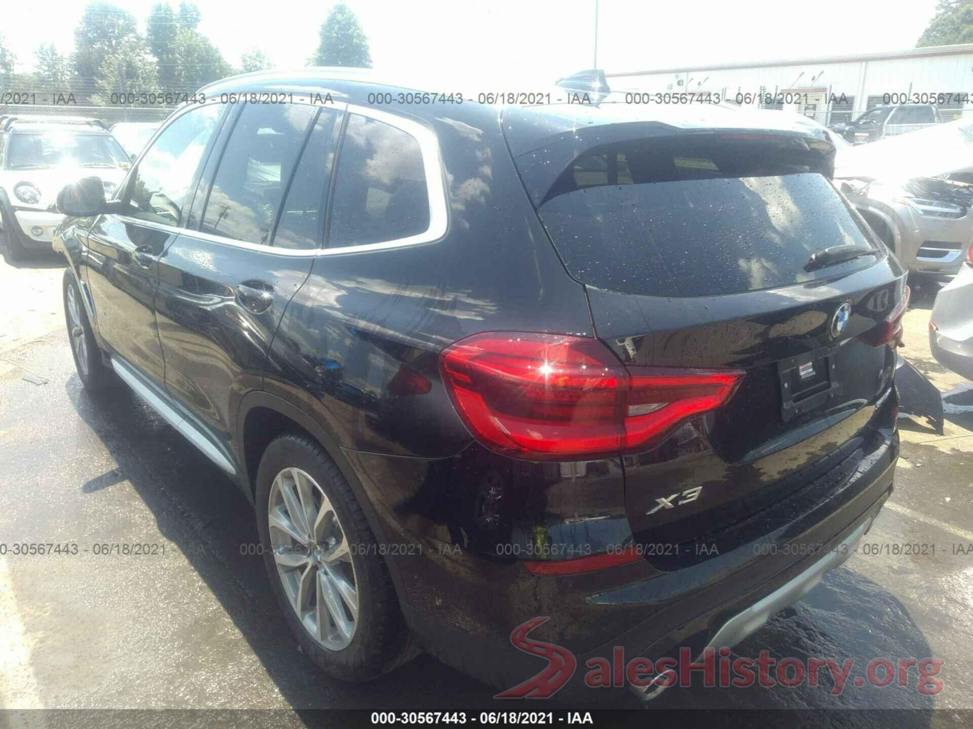 5UXTR7C54KLE97690 2019 BMW X3