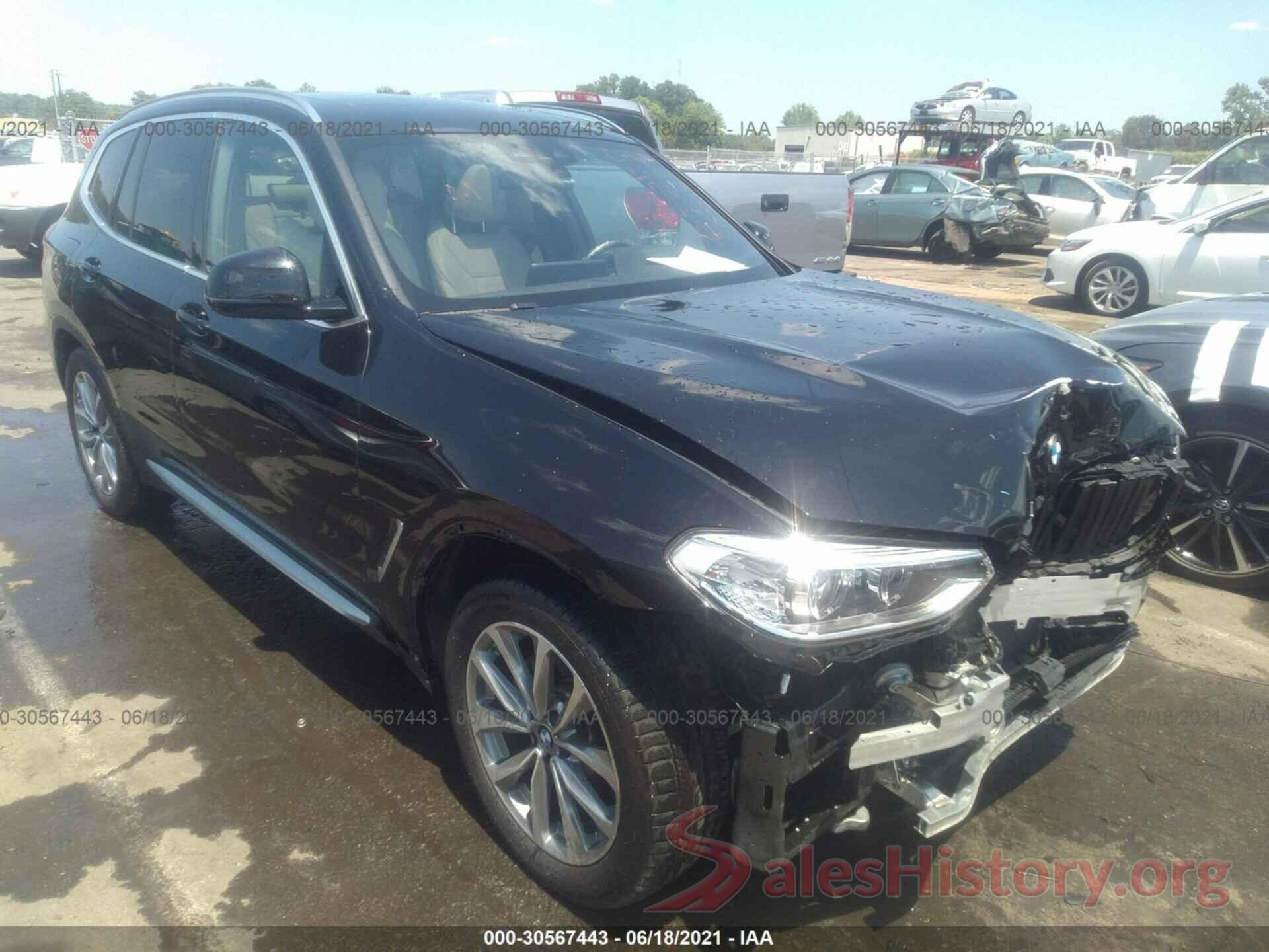 5UXTR7C54KLE97690 2019 BMW X3