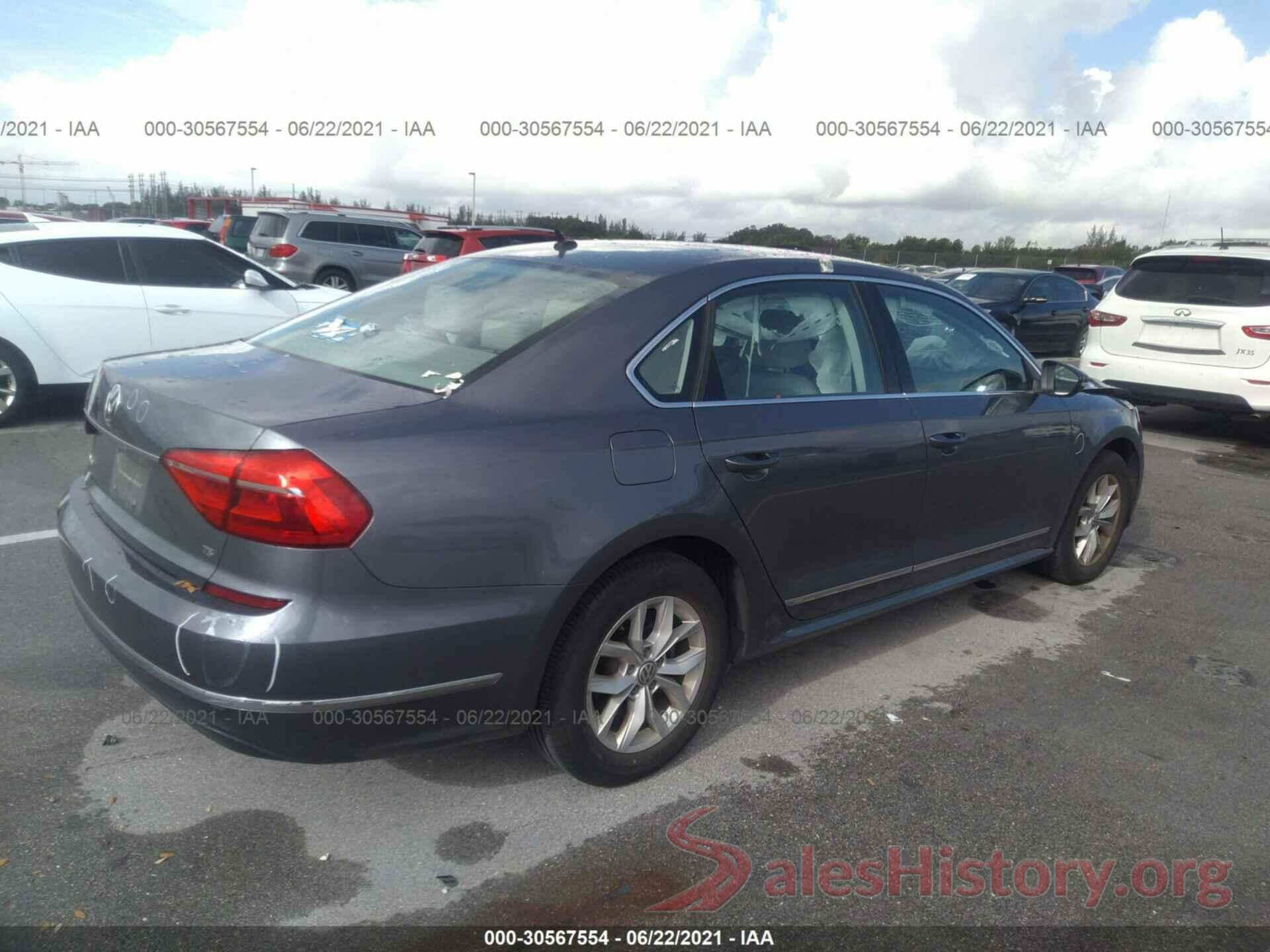 1VWAS7A3XGC049048 2016 VOLKSWAGEN PASSAT