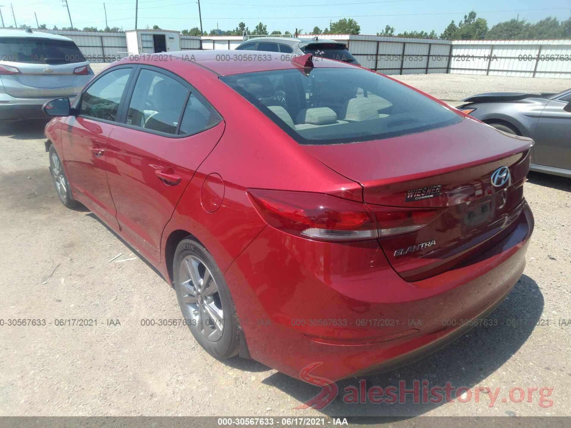 KMHD84LF5HU406793 2017 HYUNDAI ELANTRA