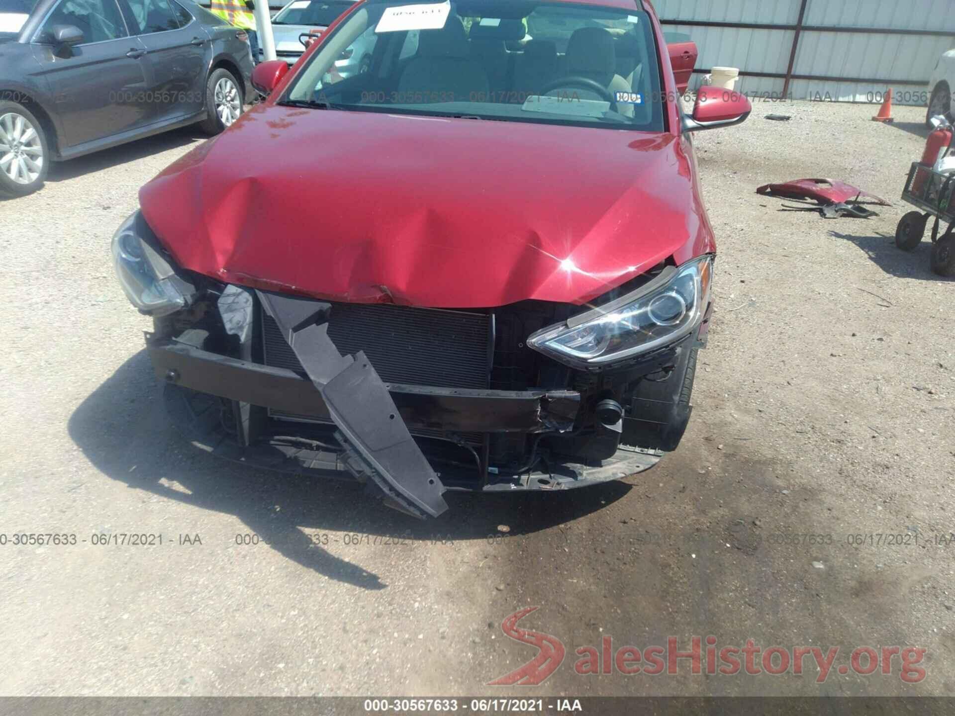 KMHD84LF5HU406793 2017 HYUNDAI ELANTRA