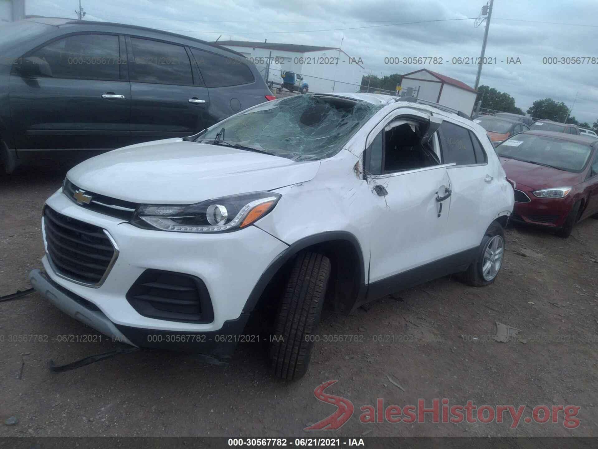 3GNCJLSB1HL258706 2017 CHEVROLET TRAX