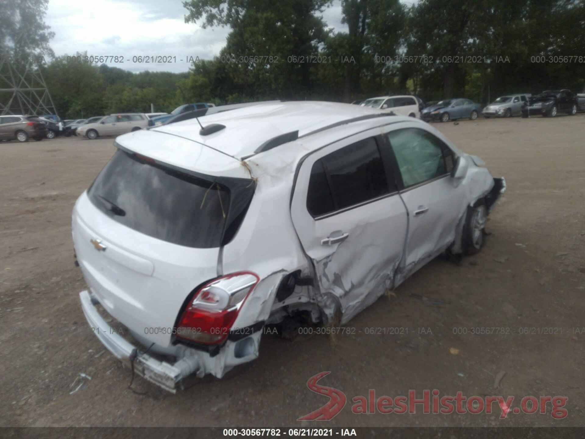 3GNCJLSB1HL258706 2017 CHEVROLET TRAX