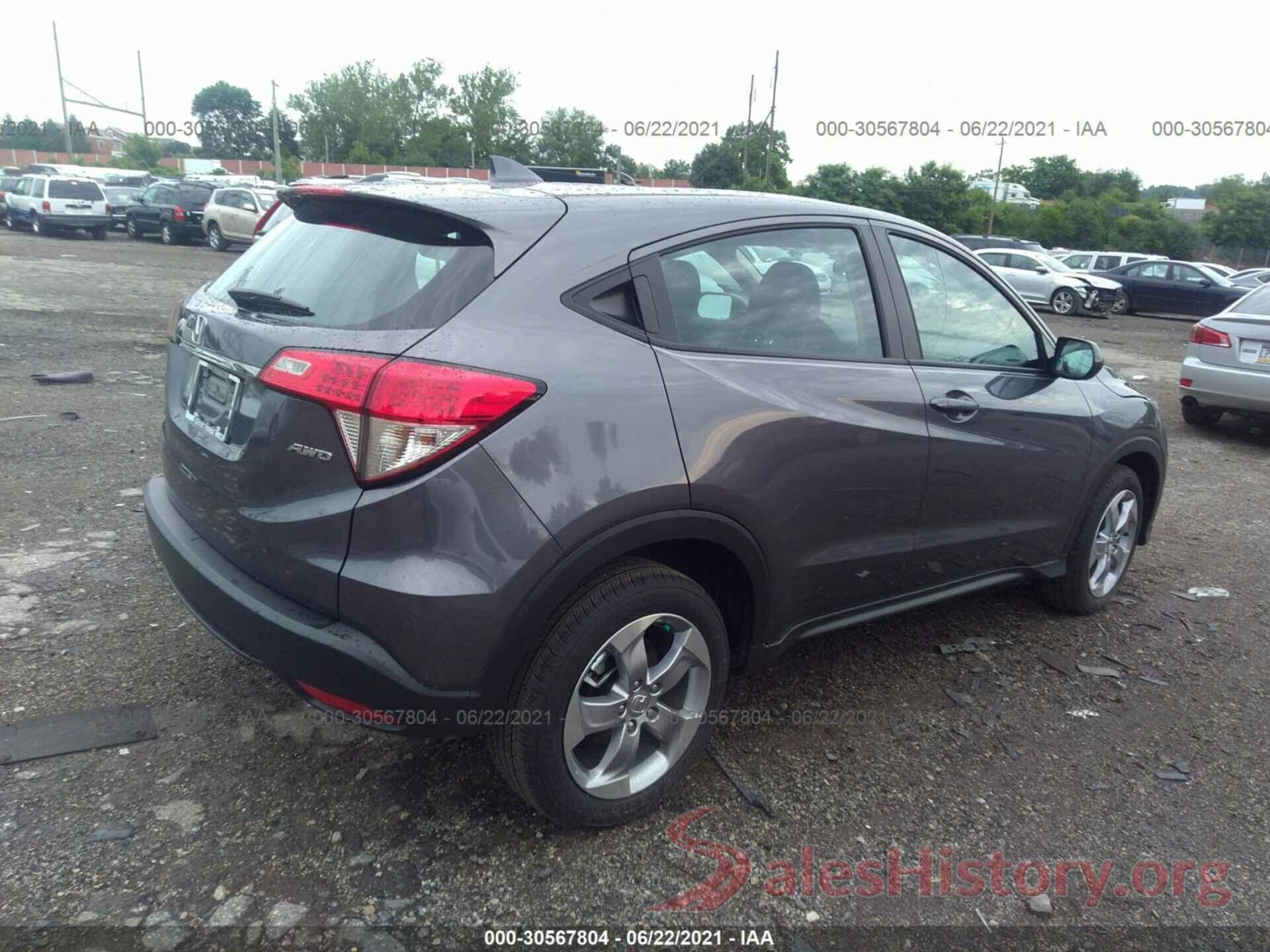 3CZRU6H35MM700137 2021 HONDA HR-V