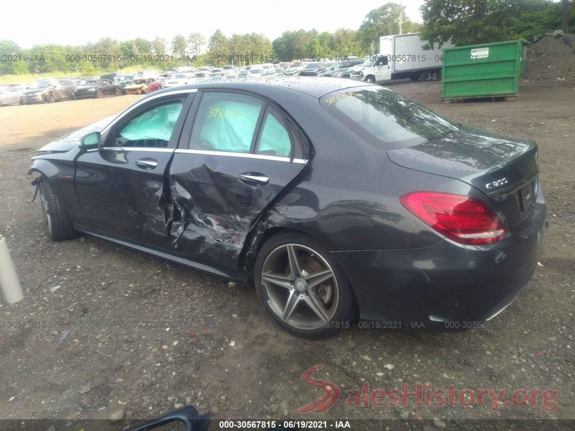 55SWF4KB0GU126299 2016 MERCEDES-BENZ C-CLASS