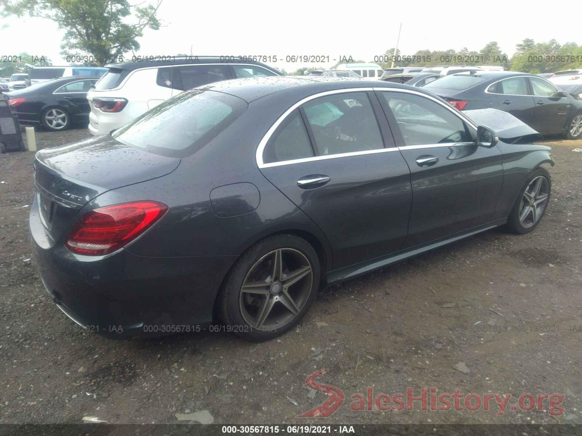 55SWF4KB0GU126299 2016 MERCEDES-BENZ C-CLASS