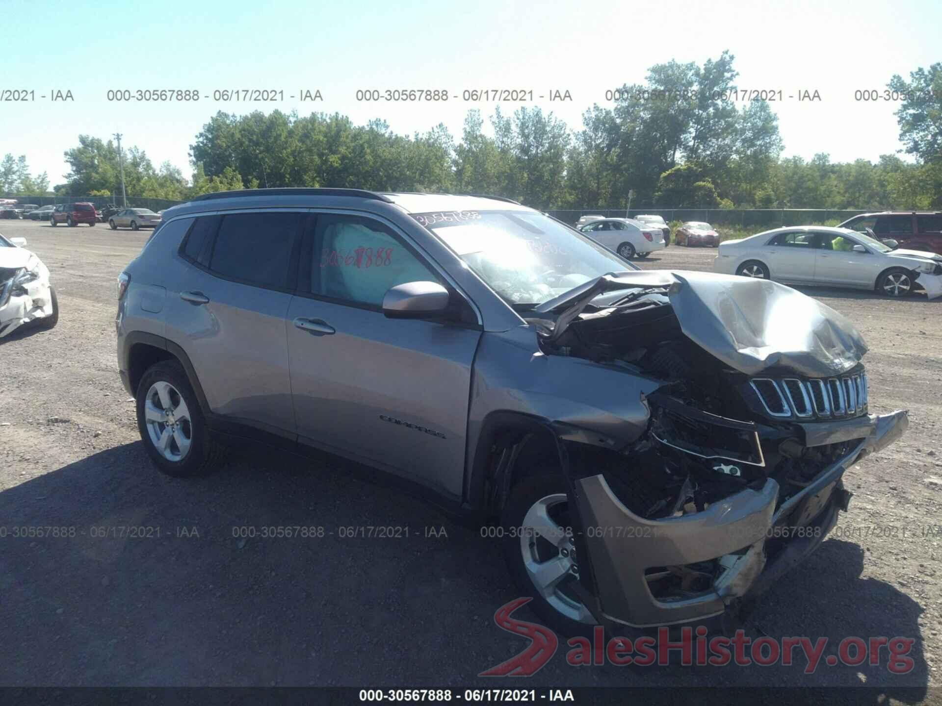 3C4NJDBB0LT239757 2020 JEEP COMPASS